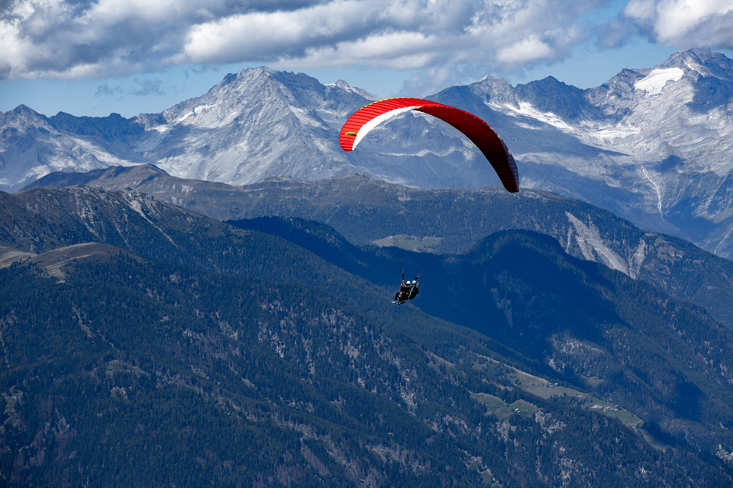 Paragliding Plan de Corones