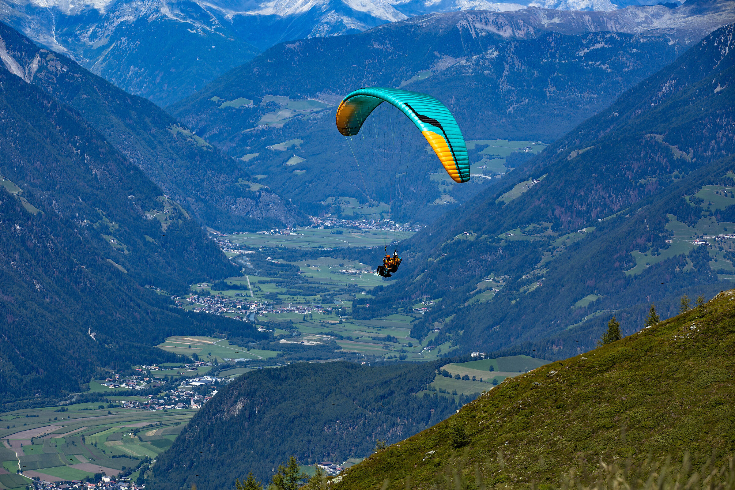 Paragliding Plan de Corones