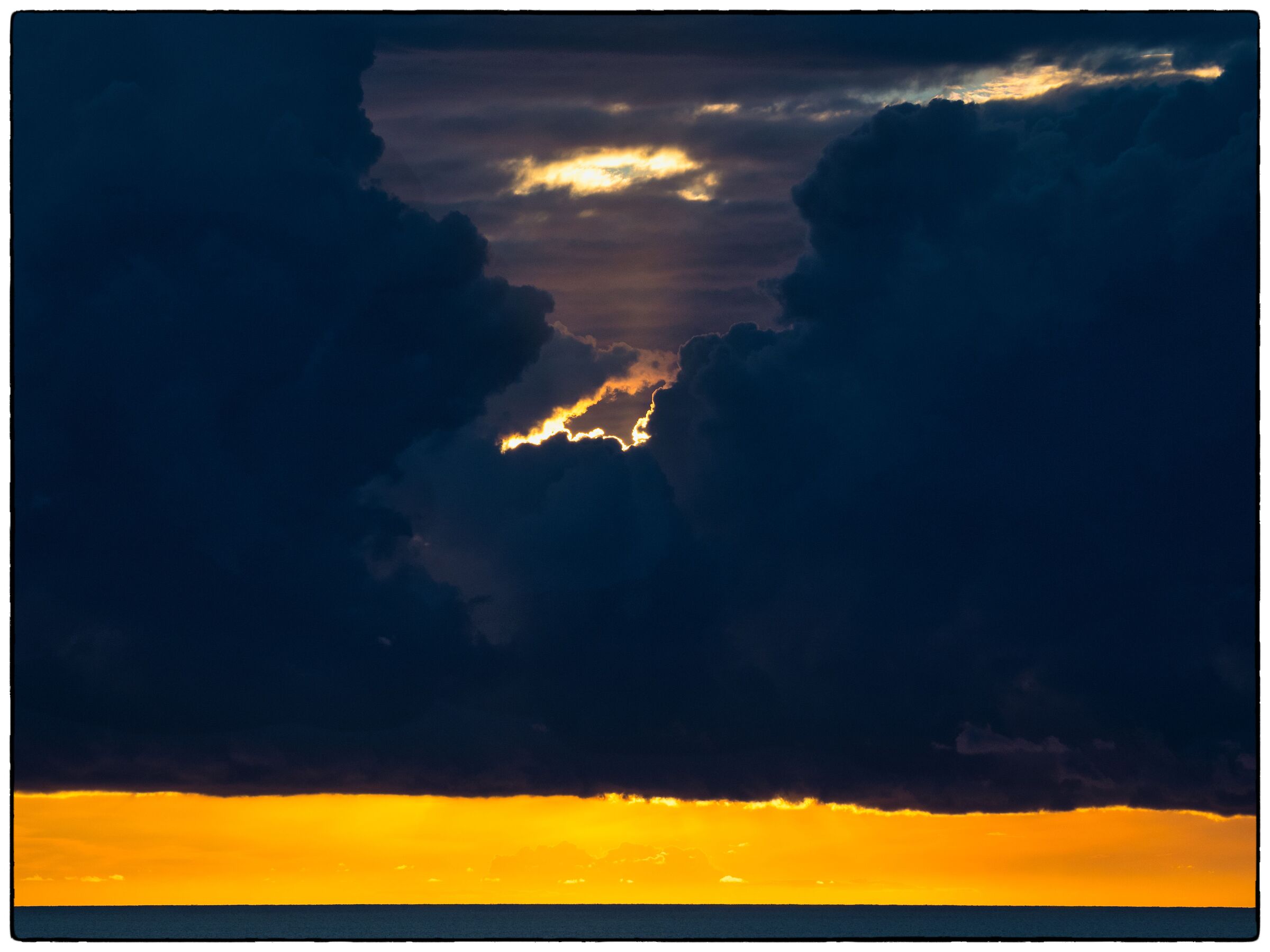 Black clouds on the horizon