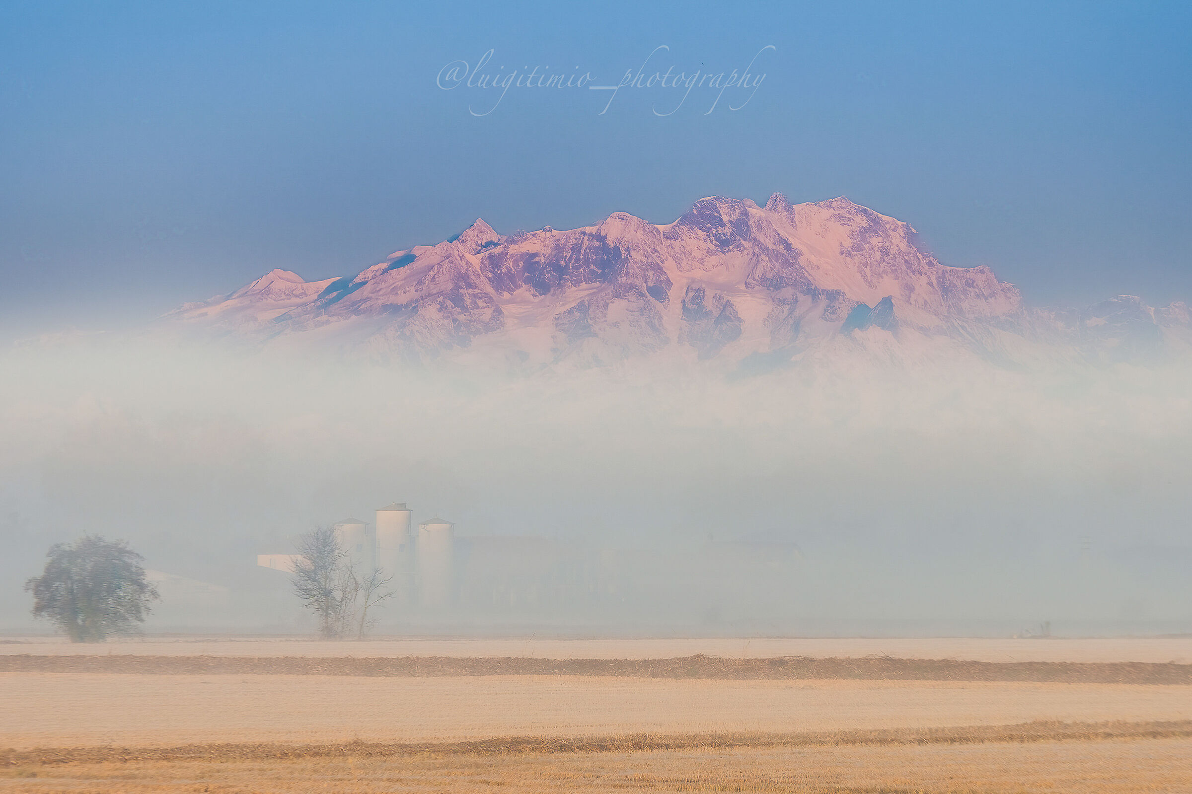 Monte Rosa e le sue vette.