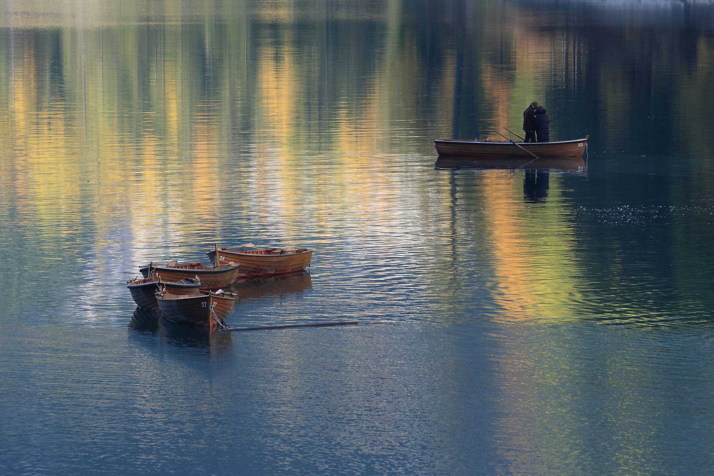 Lake Braies in Autumn