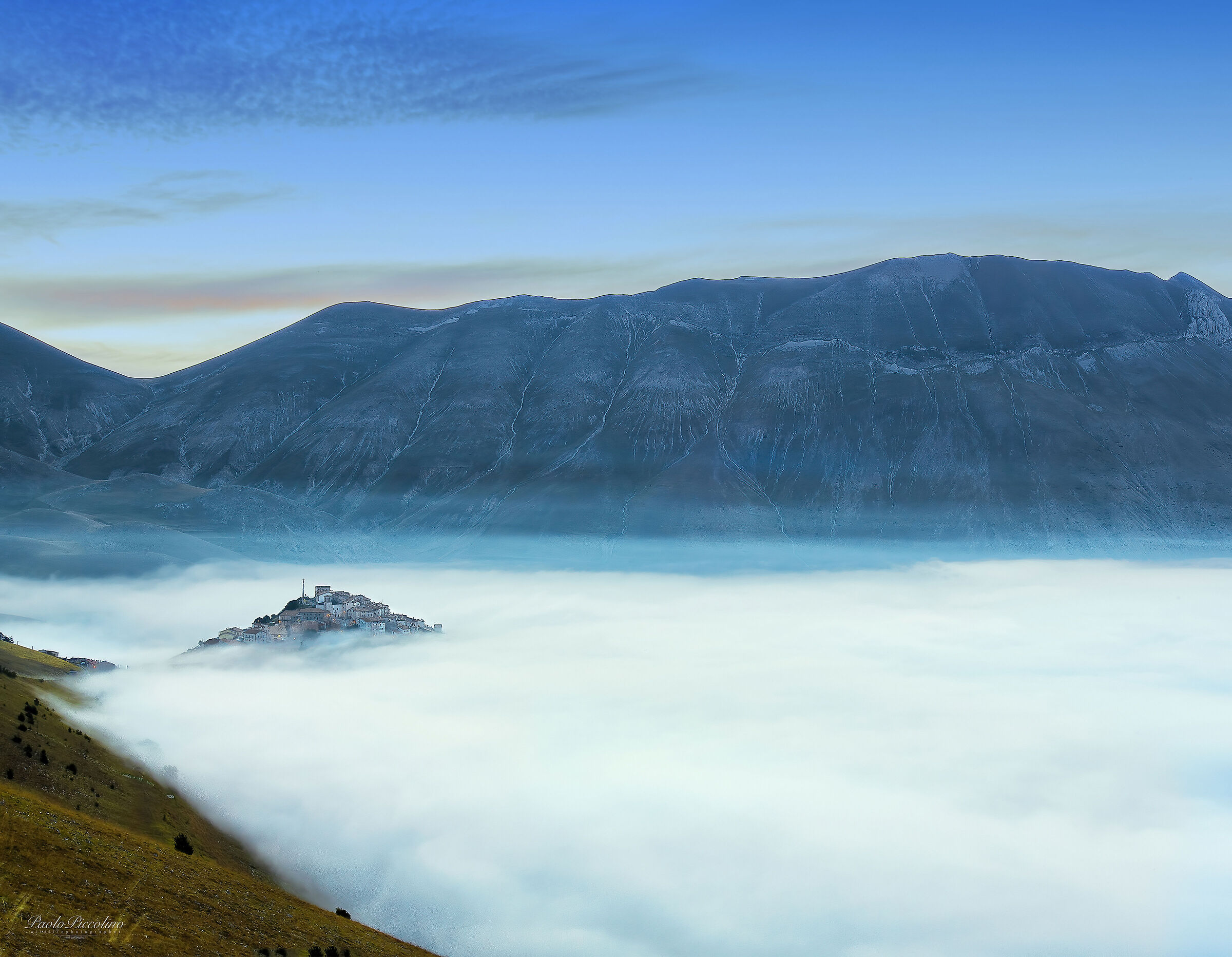 Castelluccio before the destruction