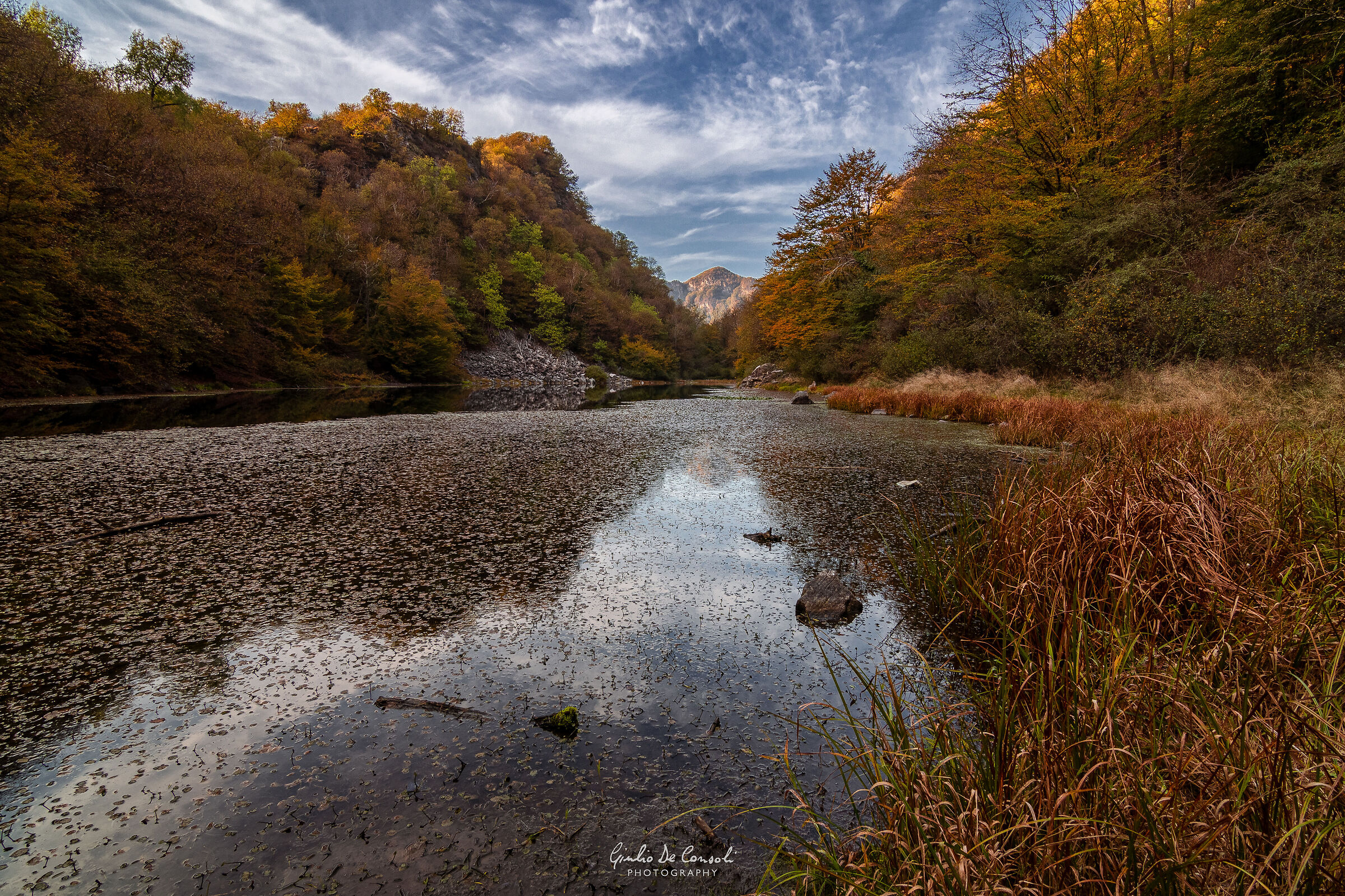 Autunno al lago di Sant'Agostino
