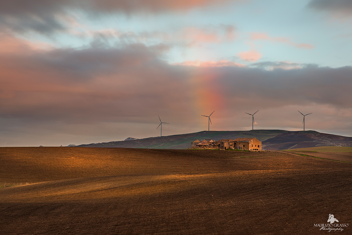 Last light after the storm ....