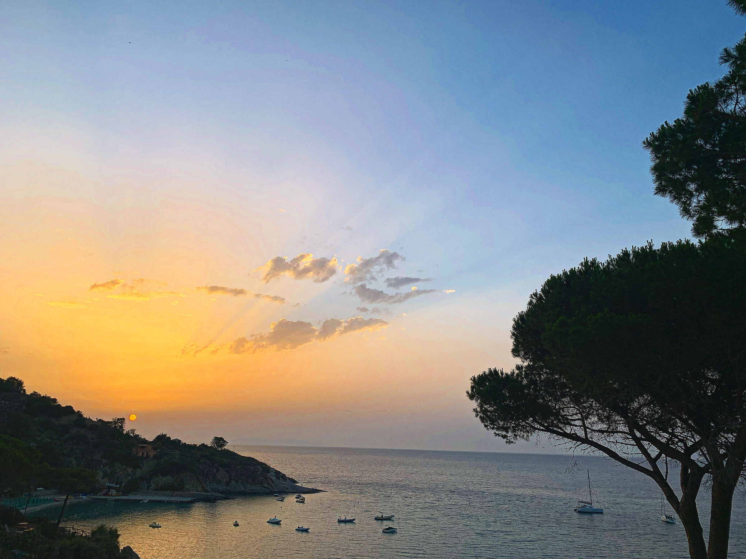 Sant'Andrea tramonto .