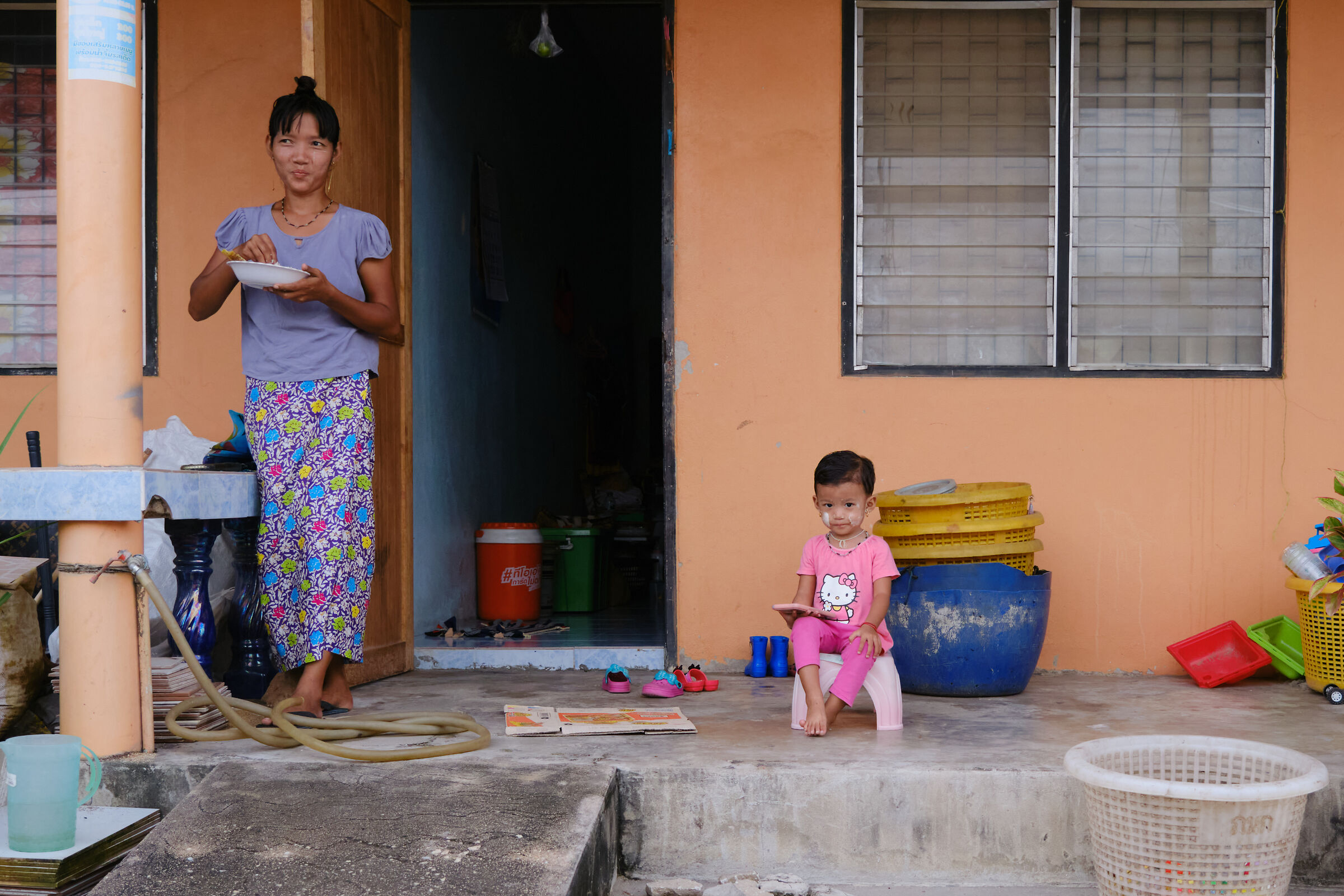 Burmese family