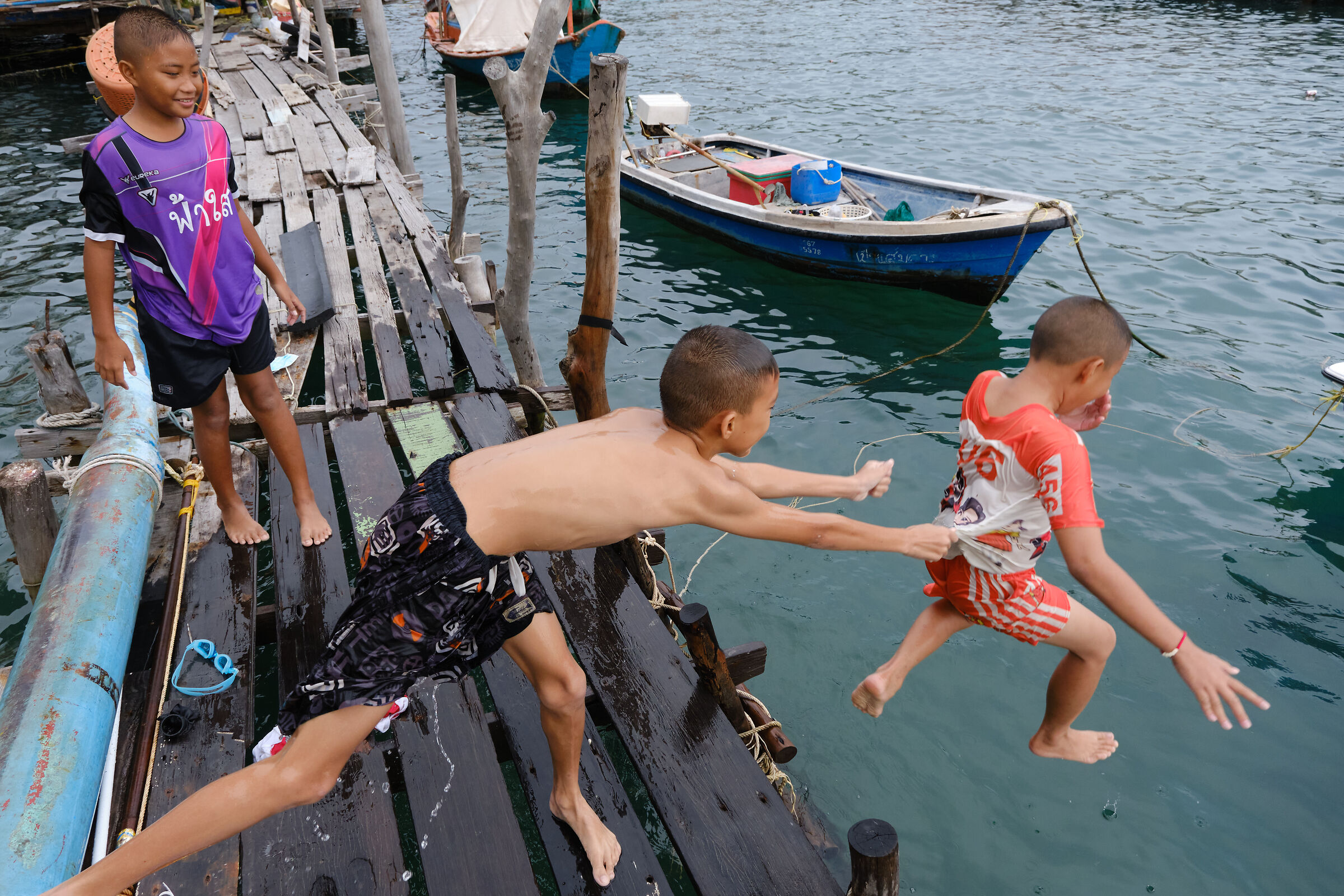 Games on the pier
