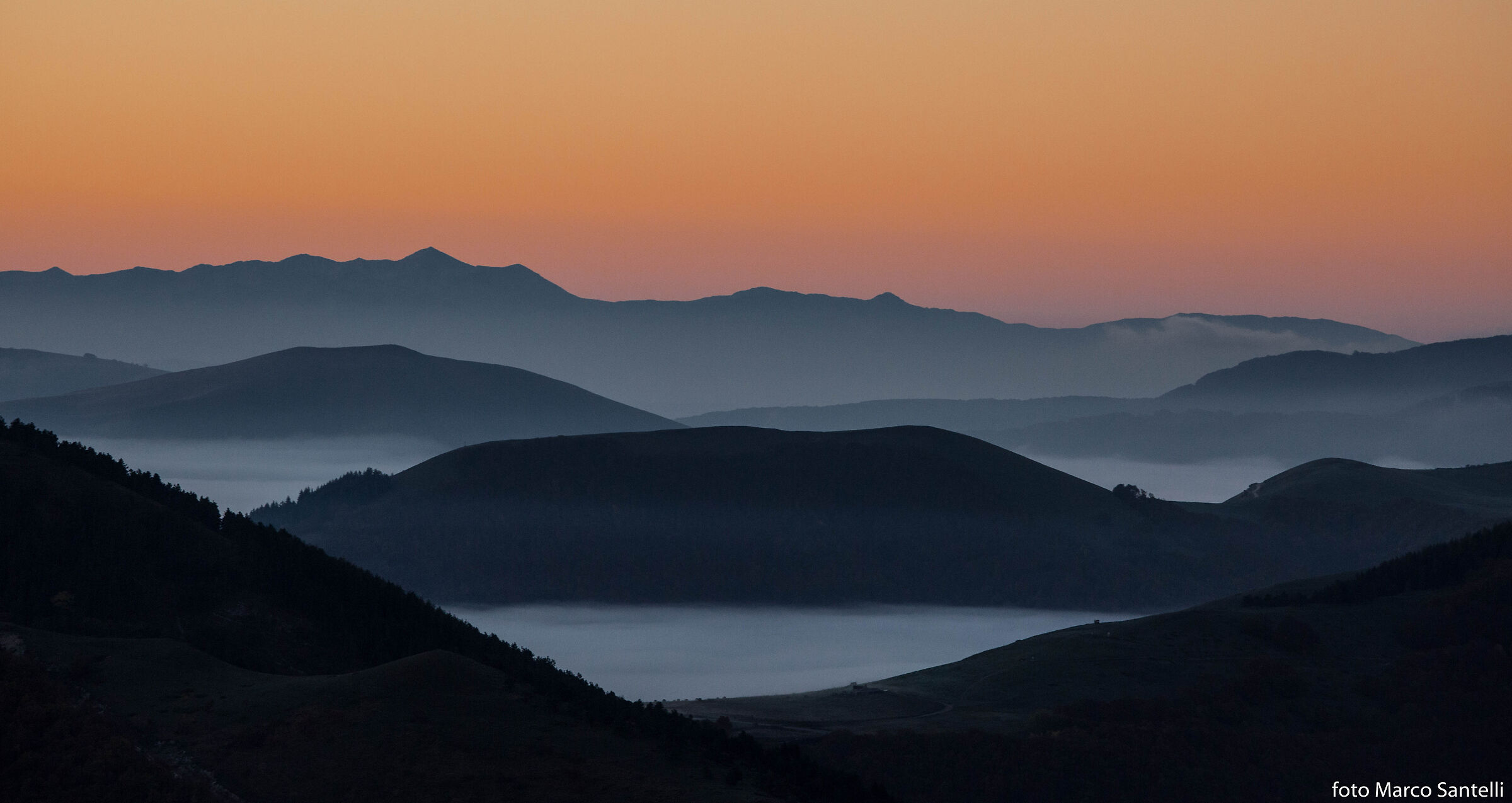 Alba nei Monti Sibillini