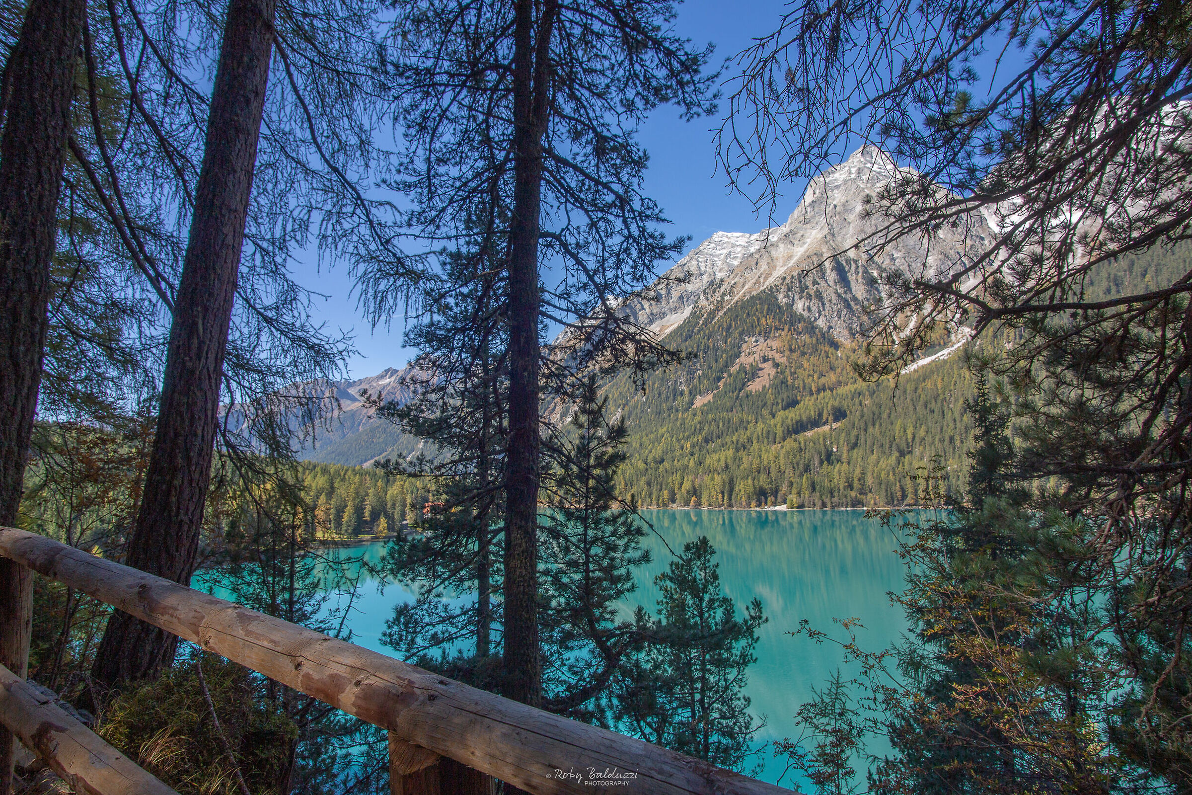 Walking around the lake