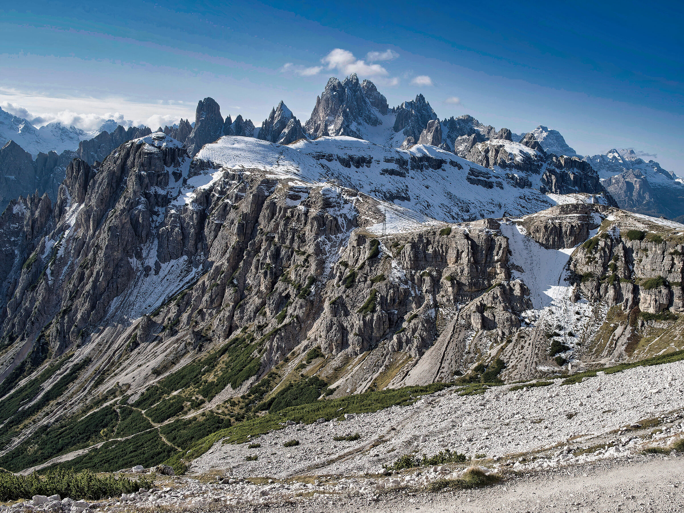 camminando verso le 3 Cime di Lavaredo