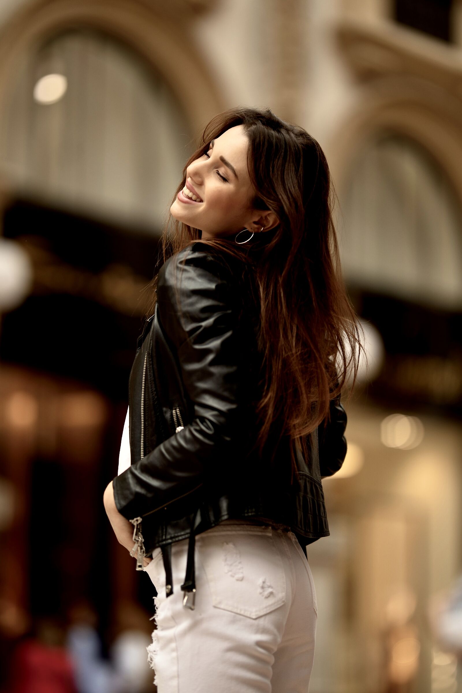 Julia Magrone with her unique smile