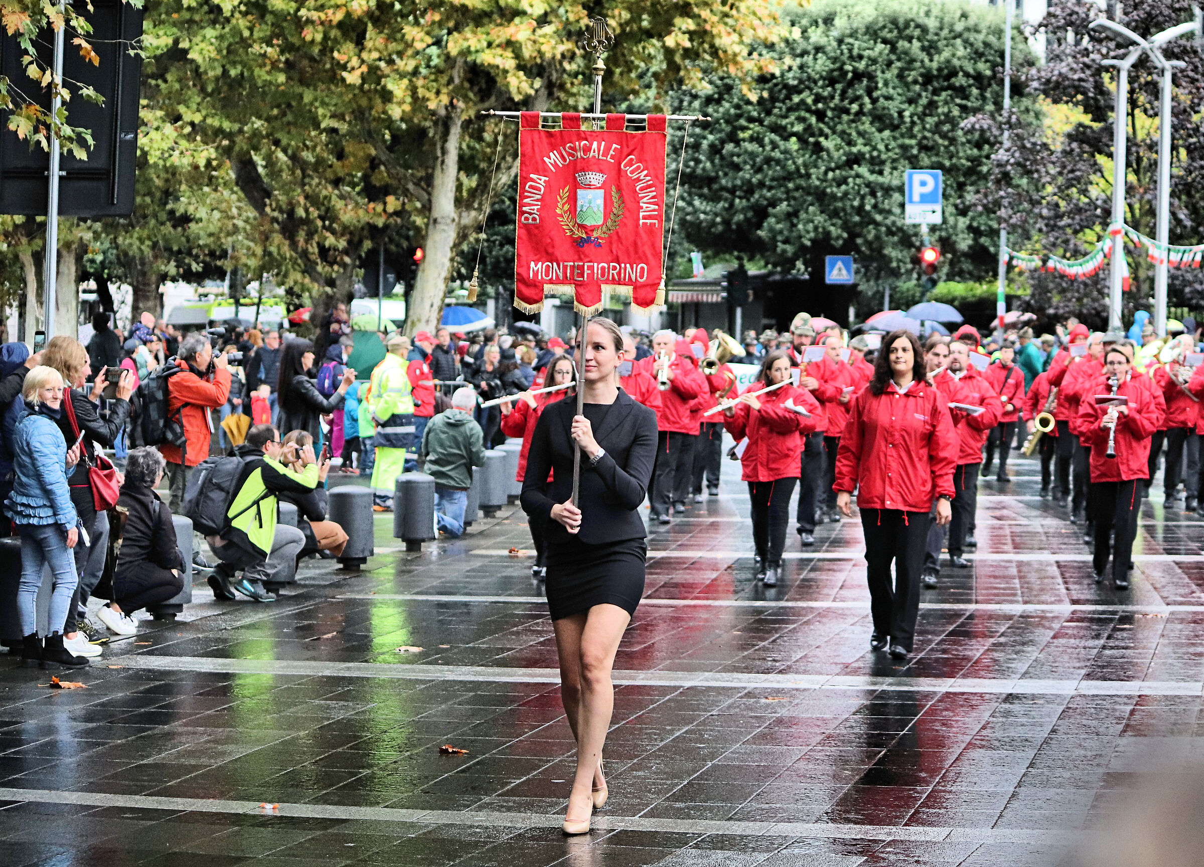 congratulations to the girl .... given the weather