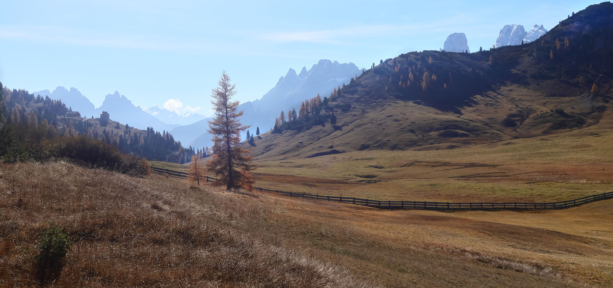 Prato Piazza e il Rifugio Vallandro