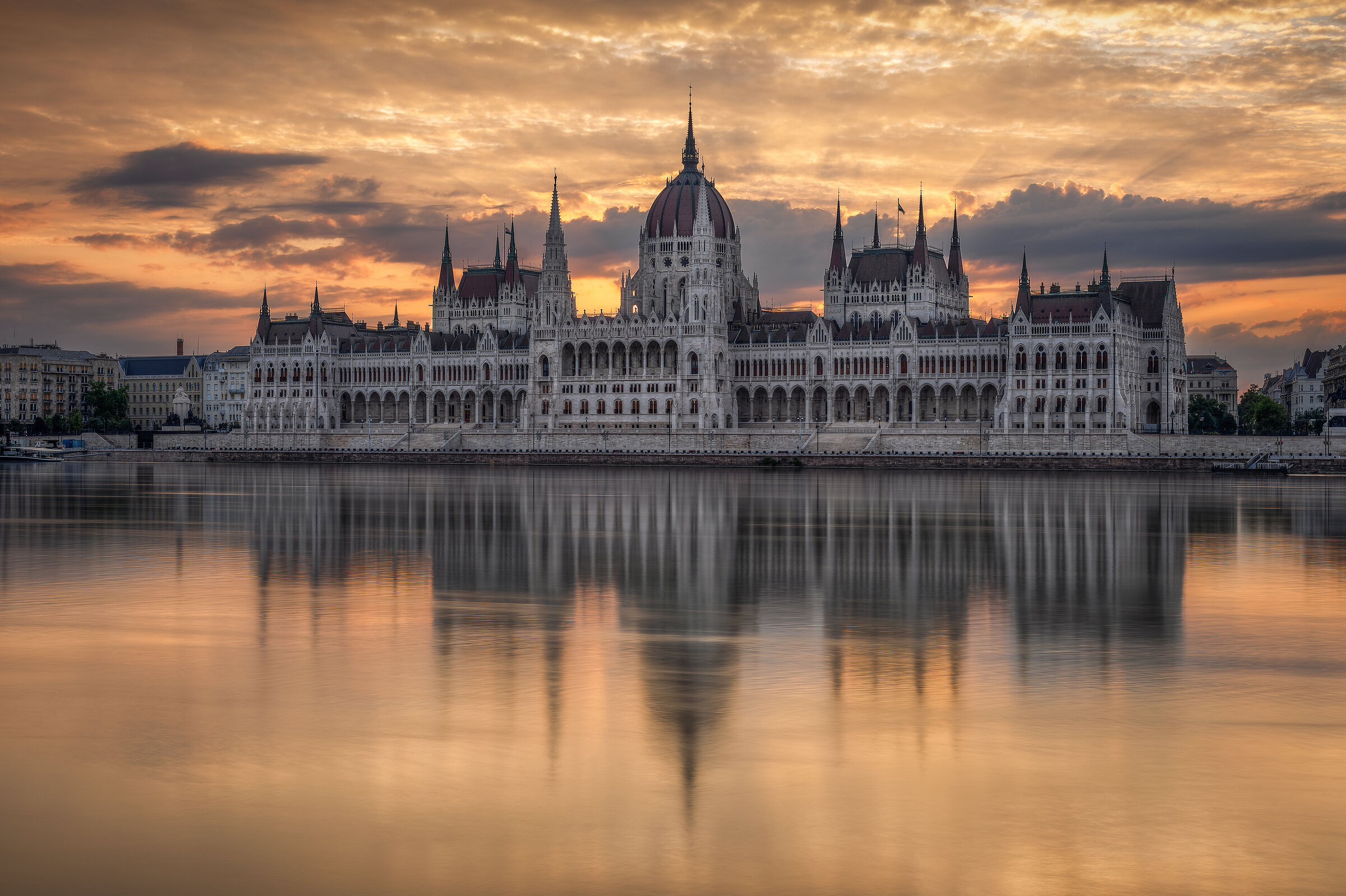 Sunrise in Budapest