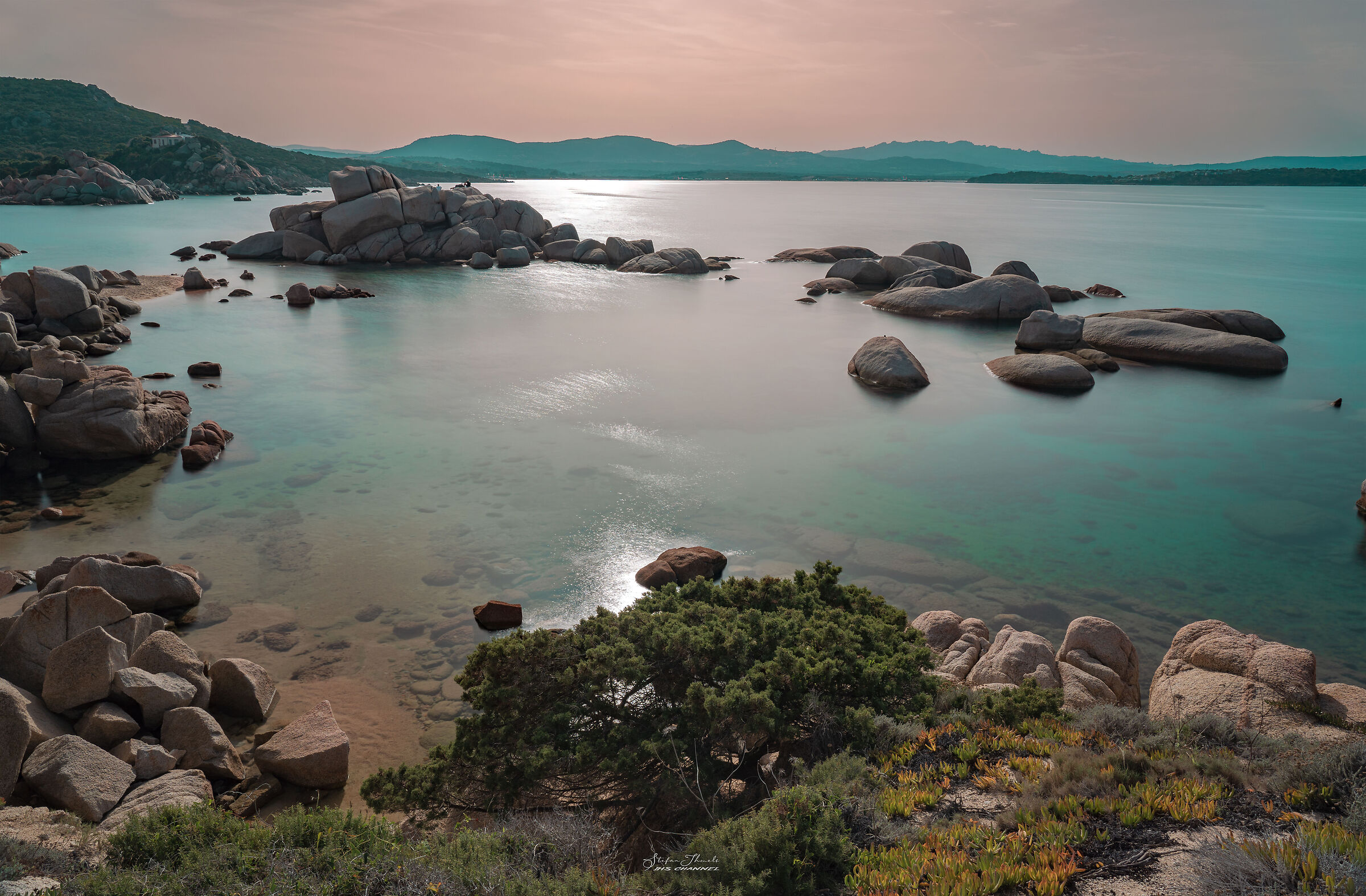 Panorama alla spiaggia di Talmone (Palau)