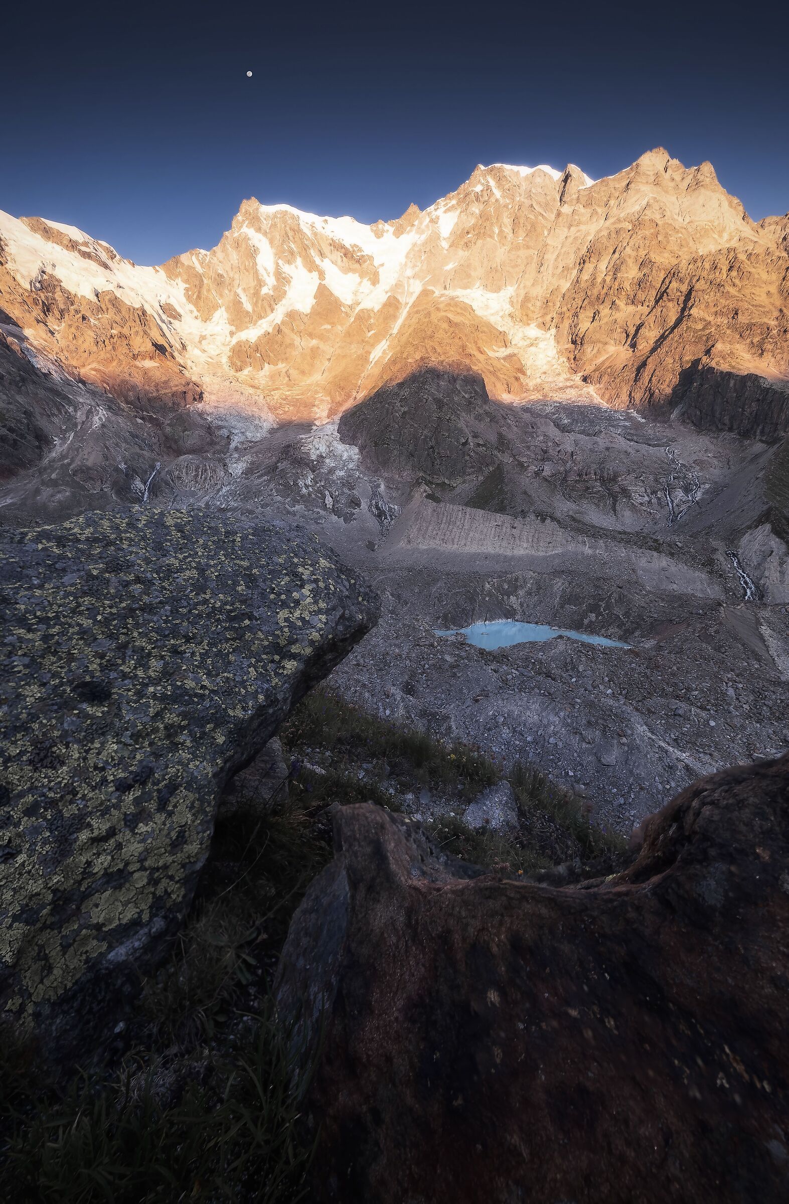 Sunrise on Monte Rosa