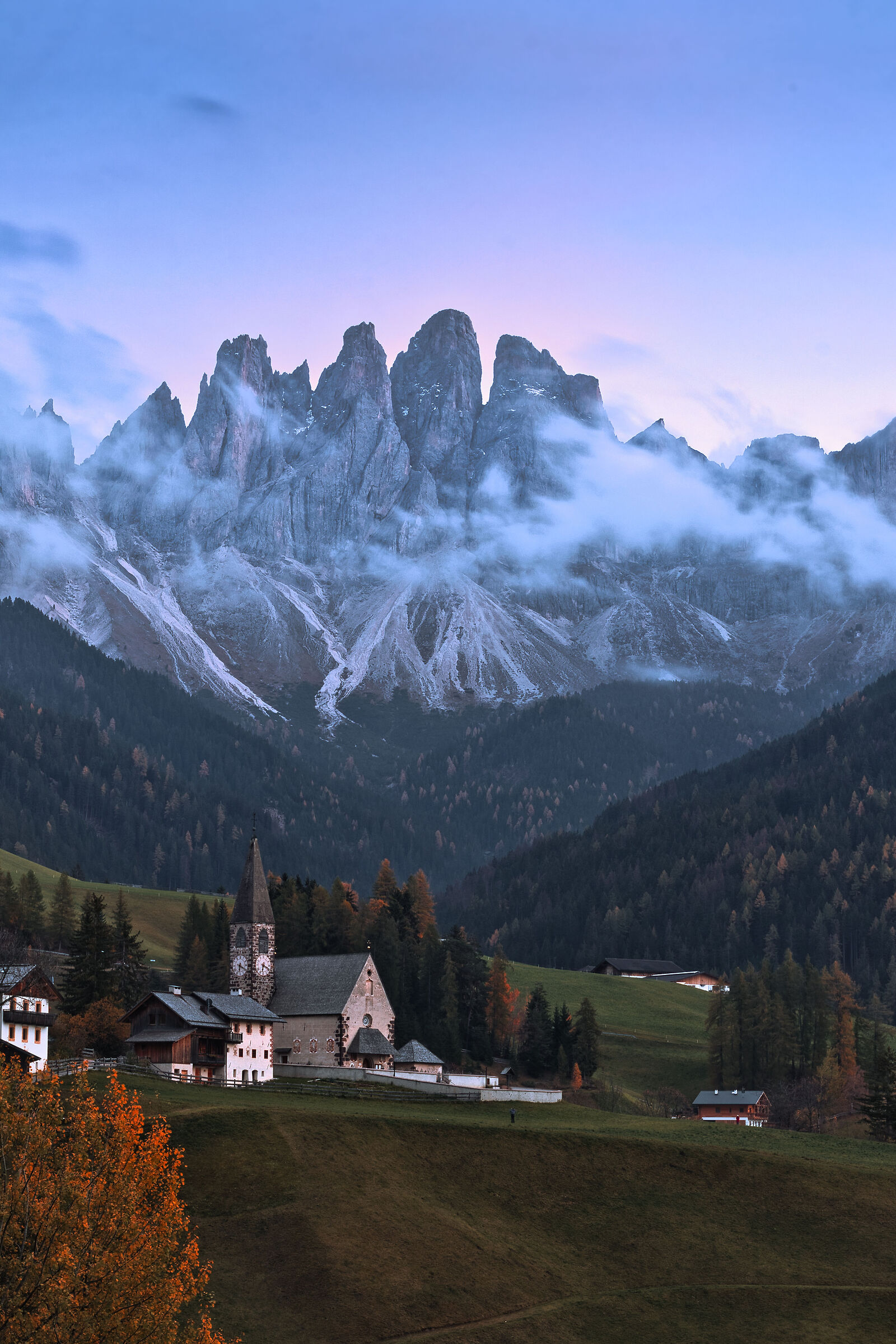 Santa Maddalena - Villnöss Valley - Blue Hour