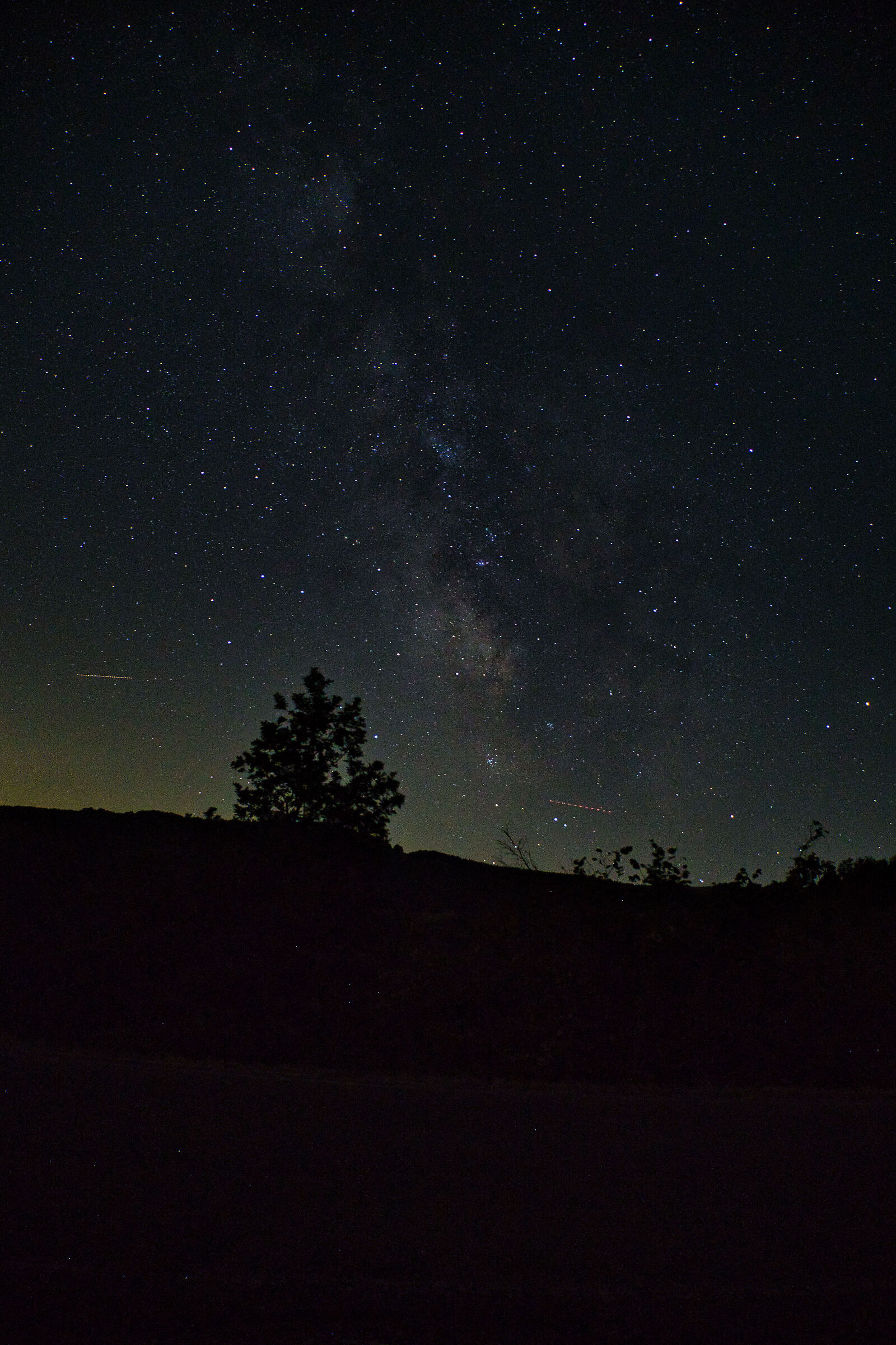 Milky Way in the Apennines