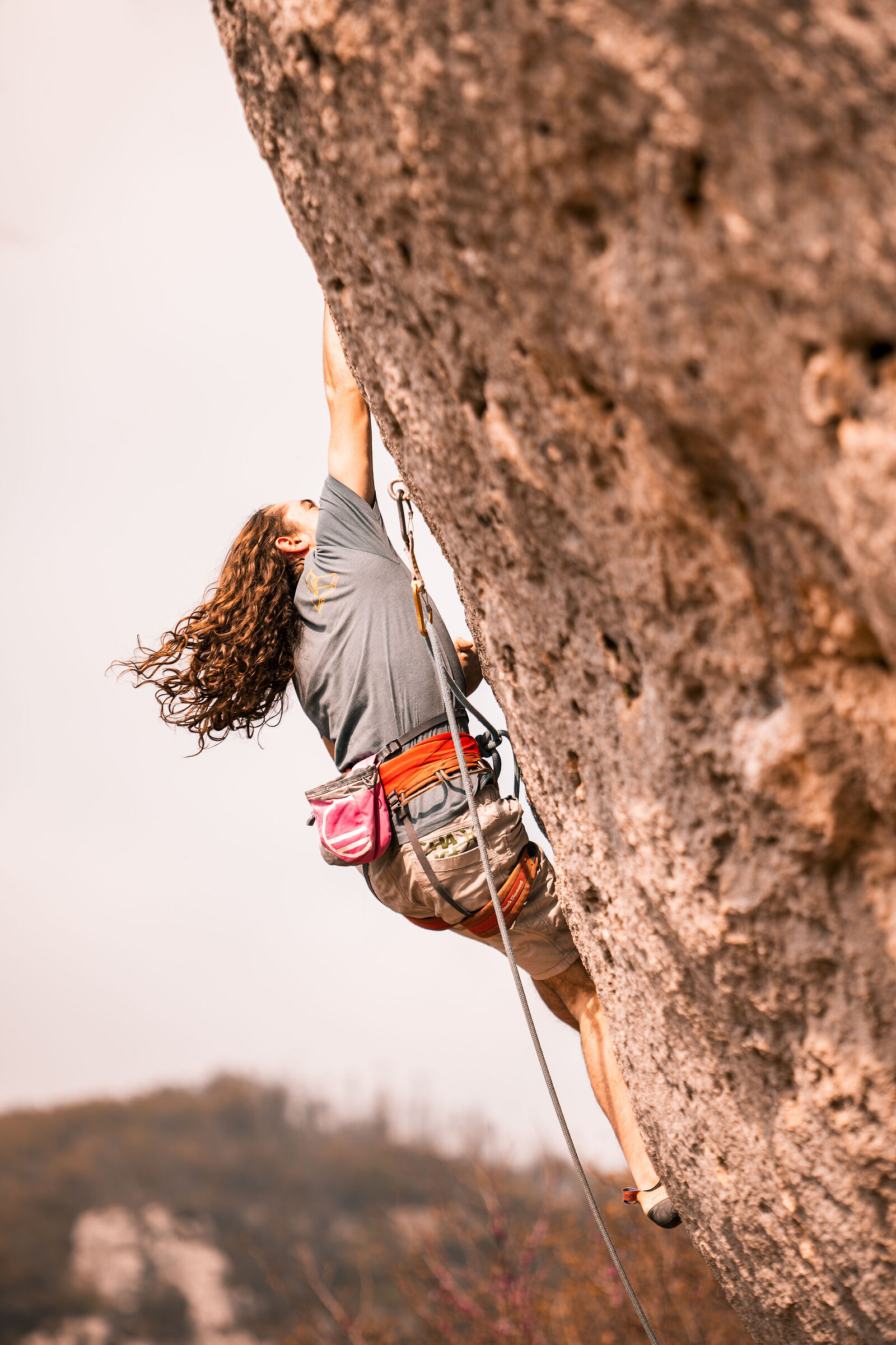 Reaching that hold