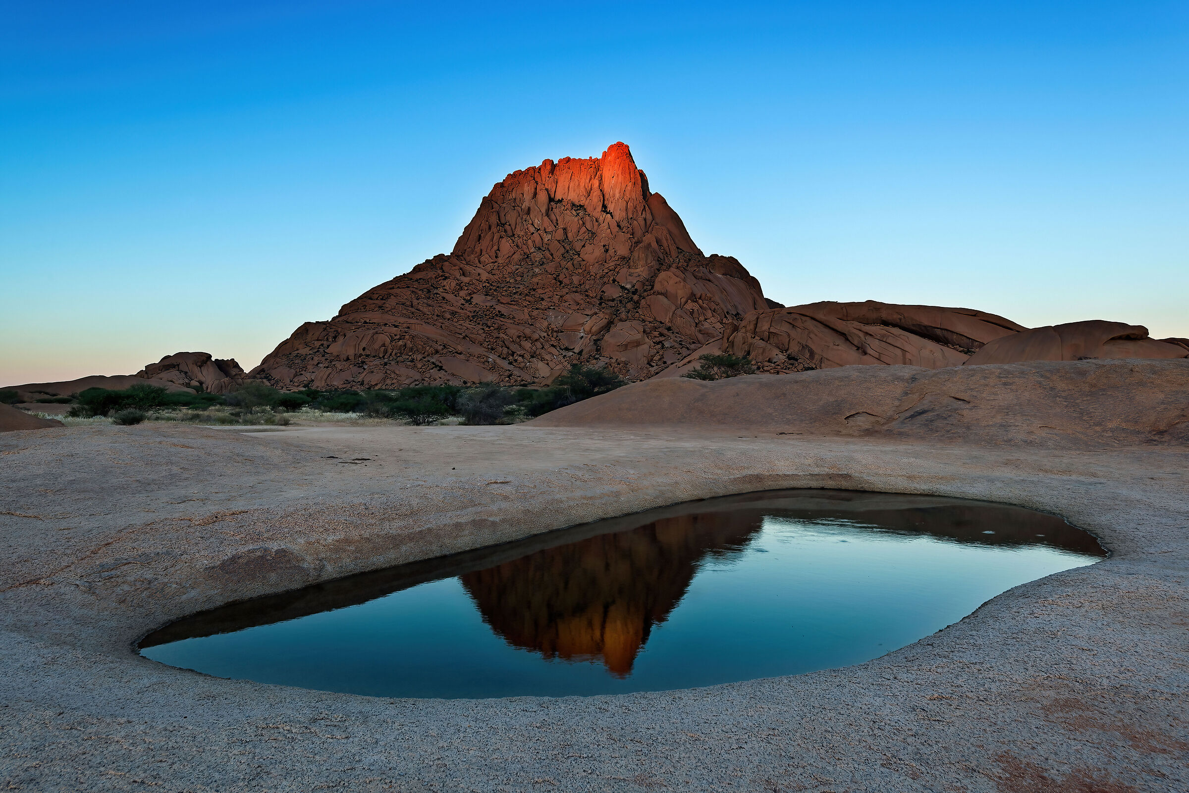 Landscape at dawn