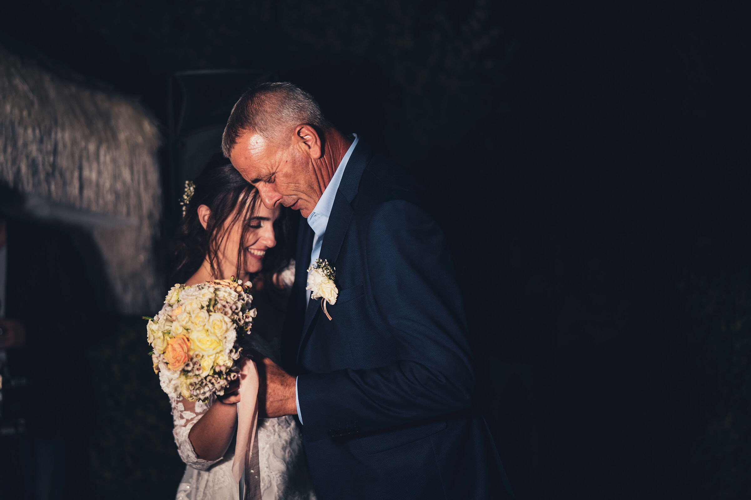 between father and daughter
