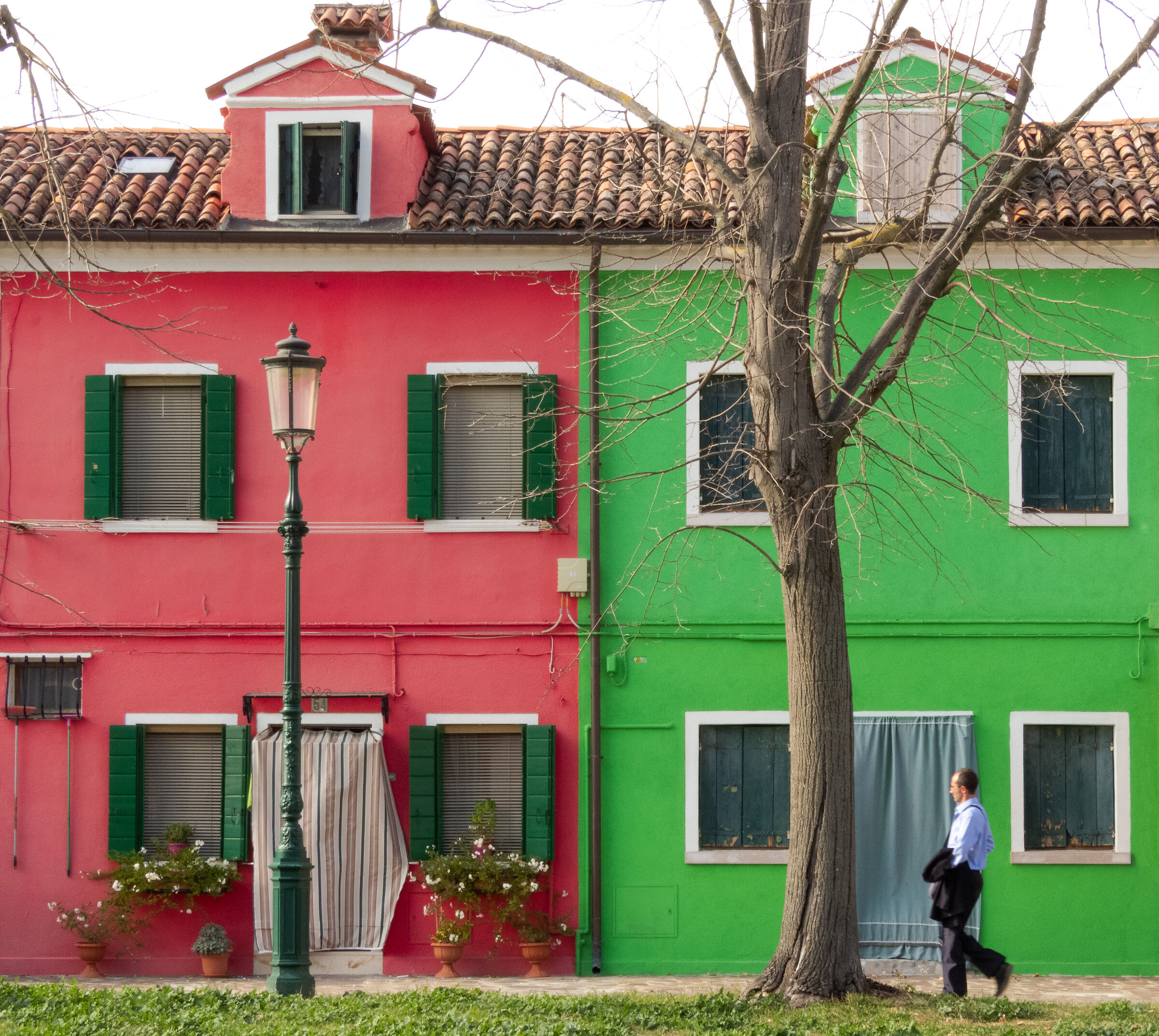The houses of Burano