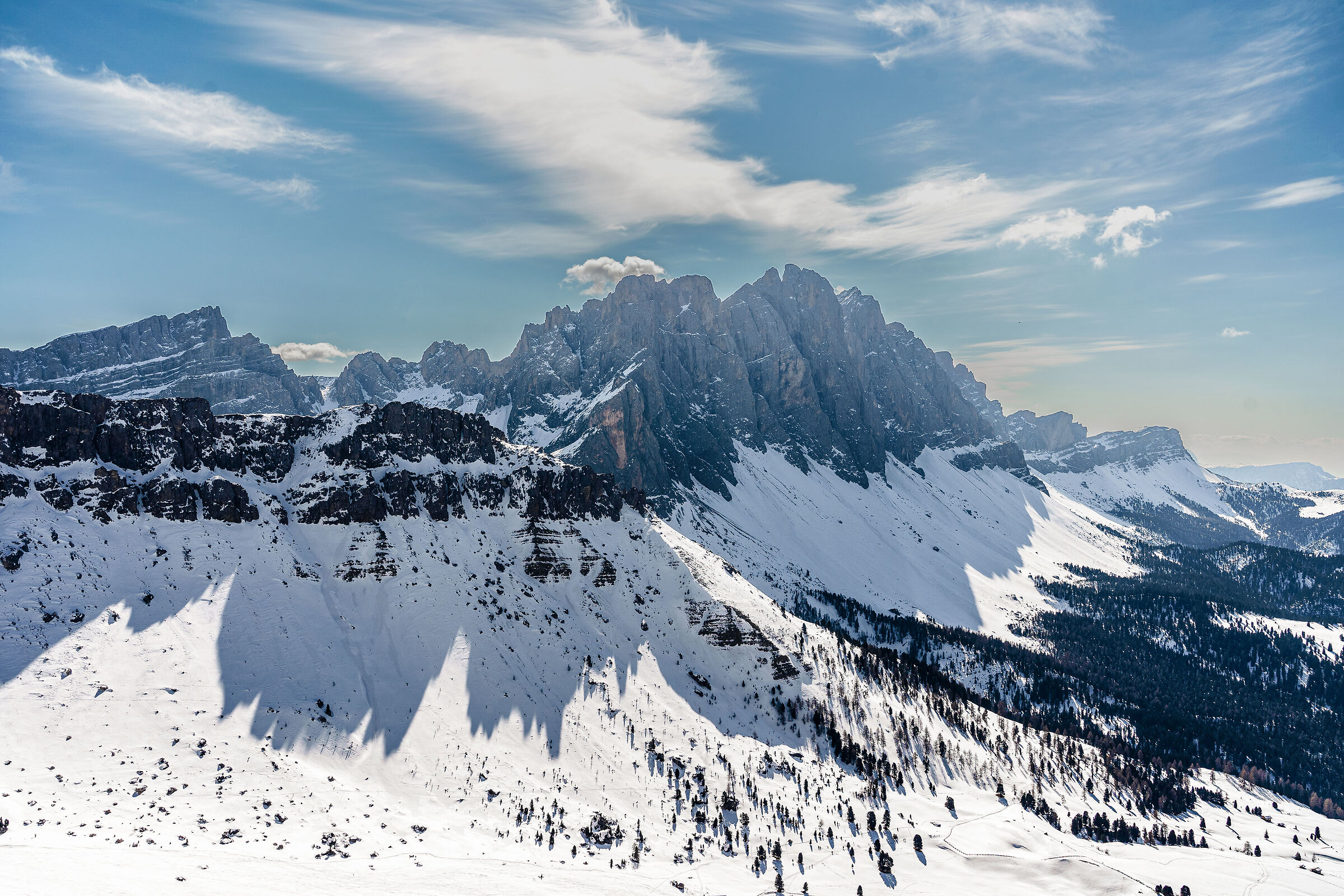 Le Odle dal Col di Poma (bz)