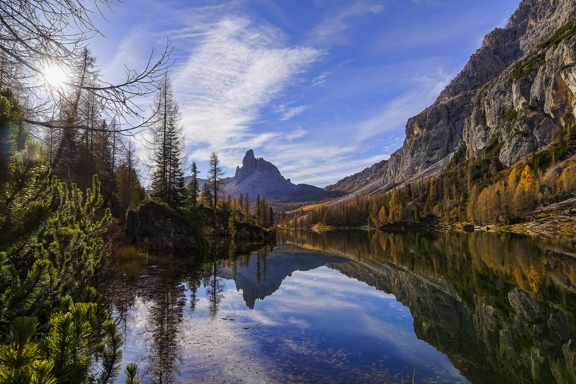 Lago Federa e becco di mezzodì