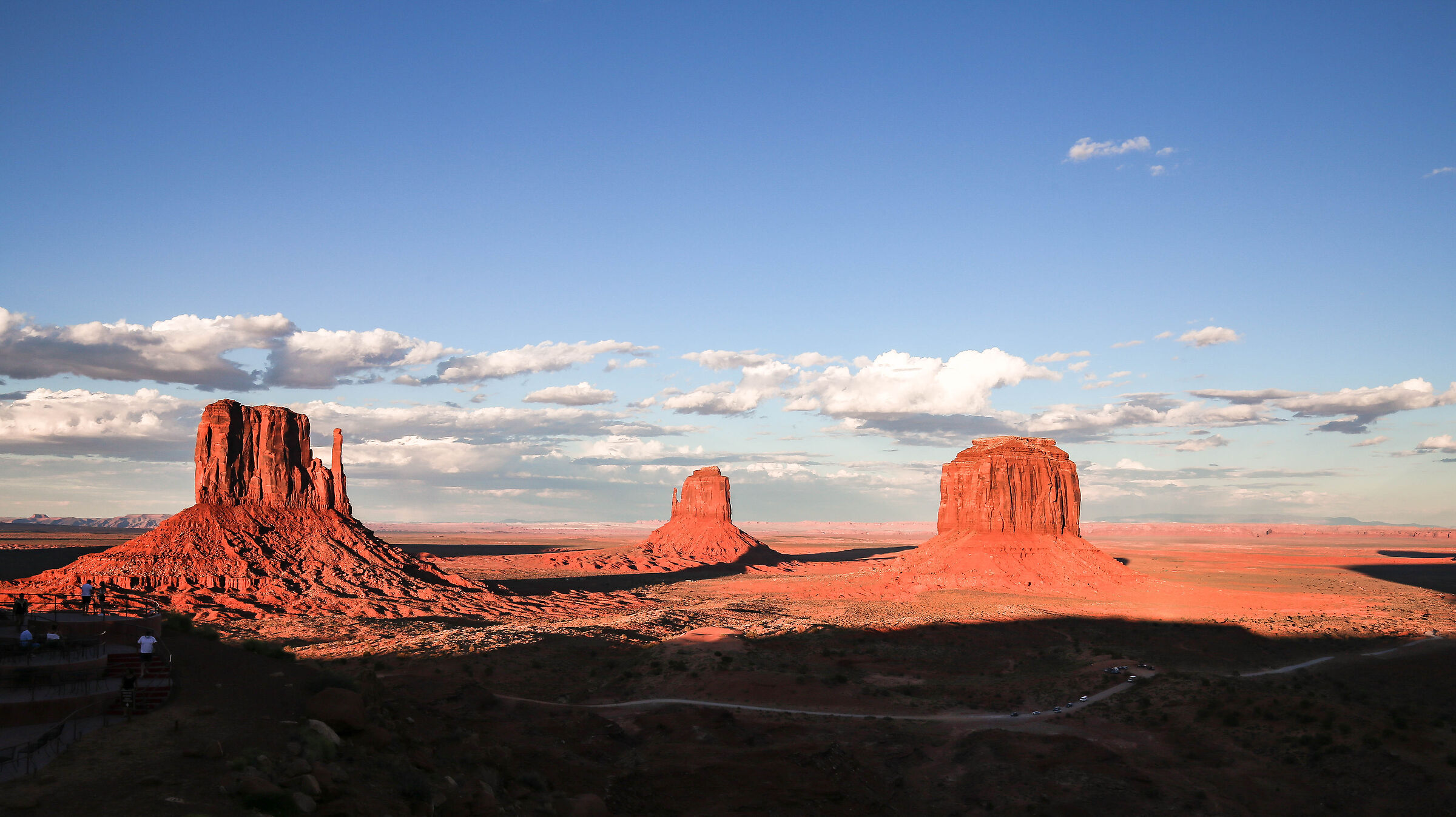 monument valley tramonto