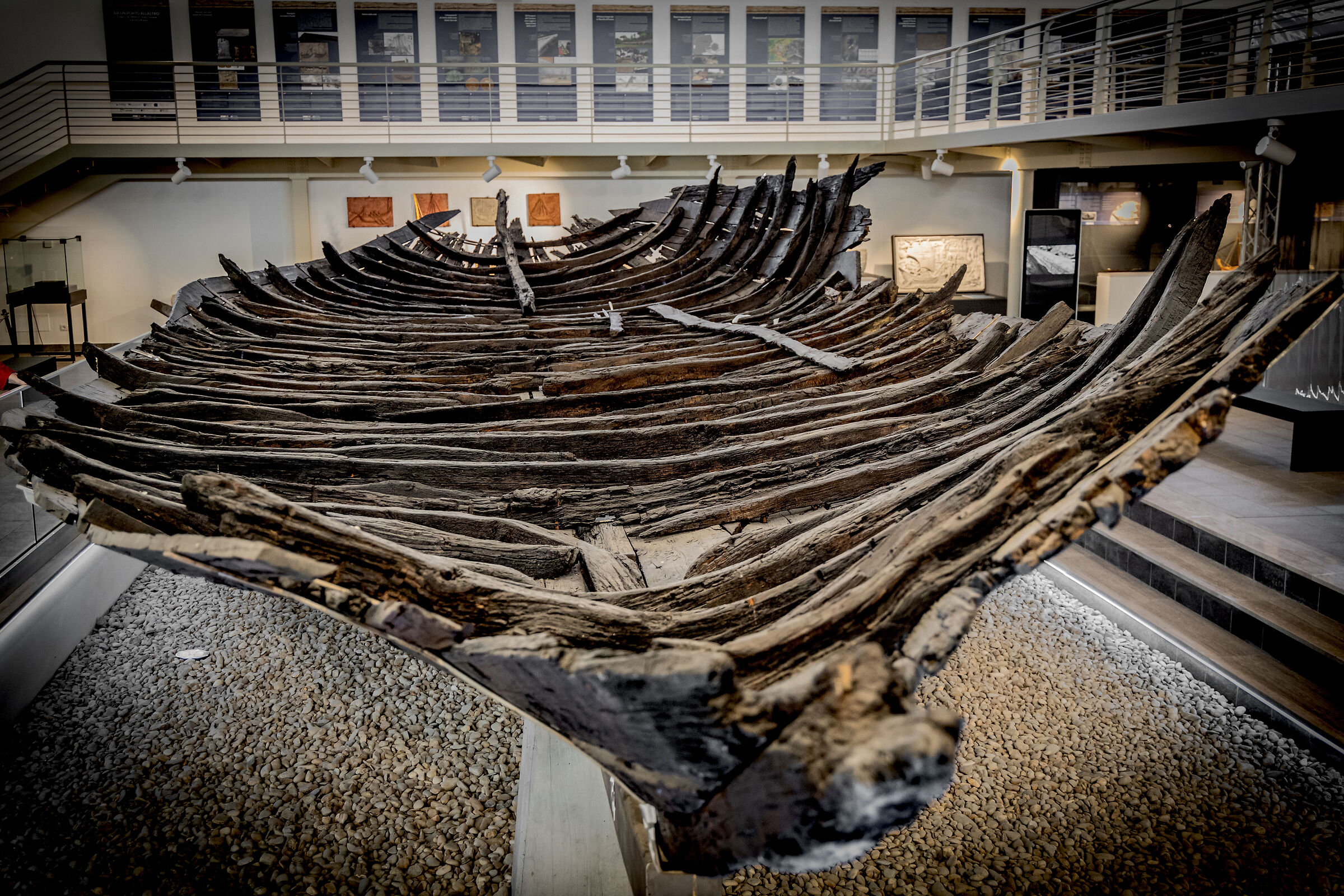 Museo delle navi romane a Fiumicino