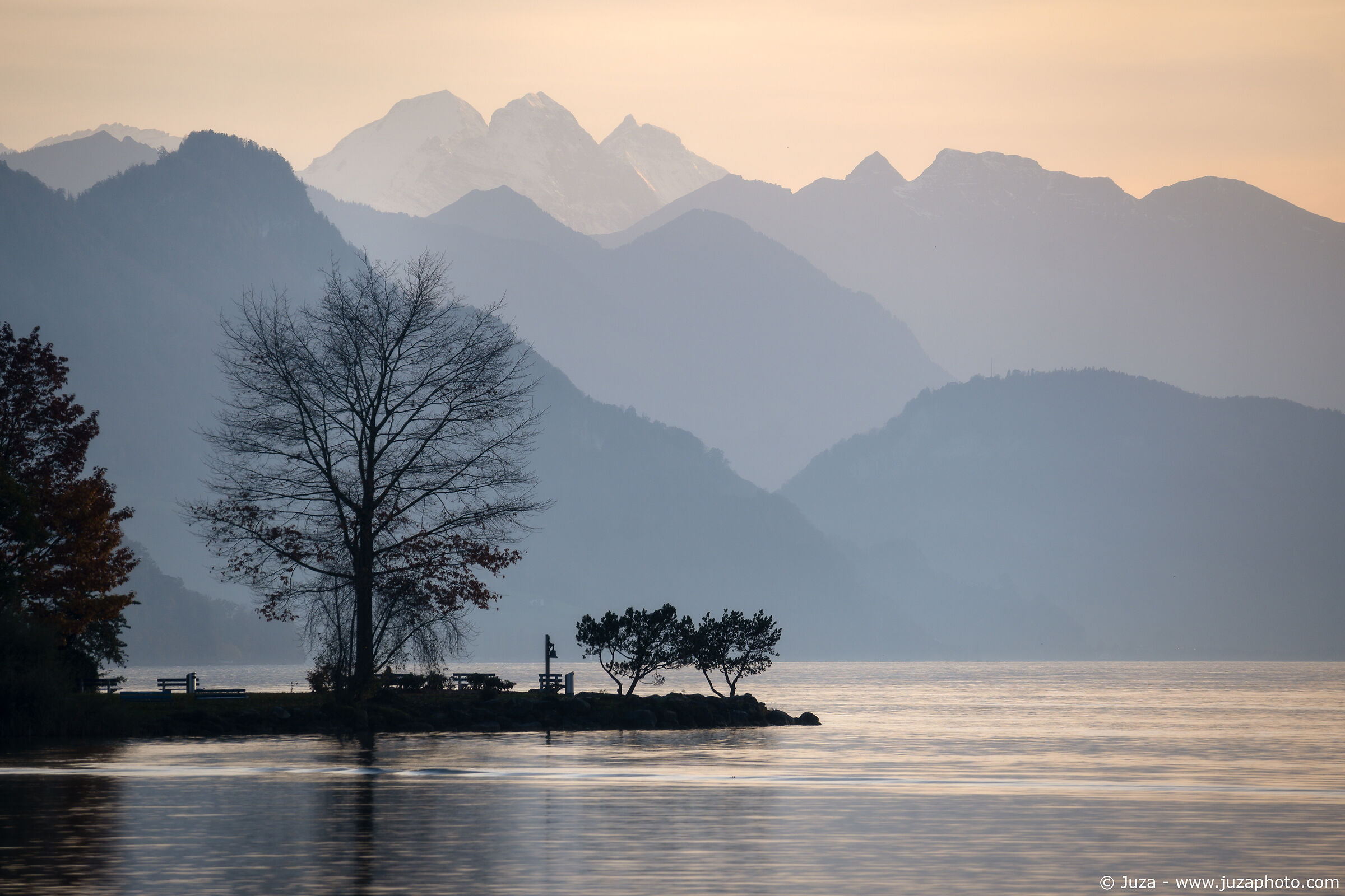Quiete serale, Lago dei Quattro Cantoni