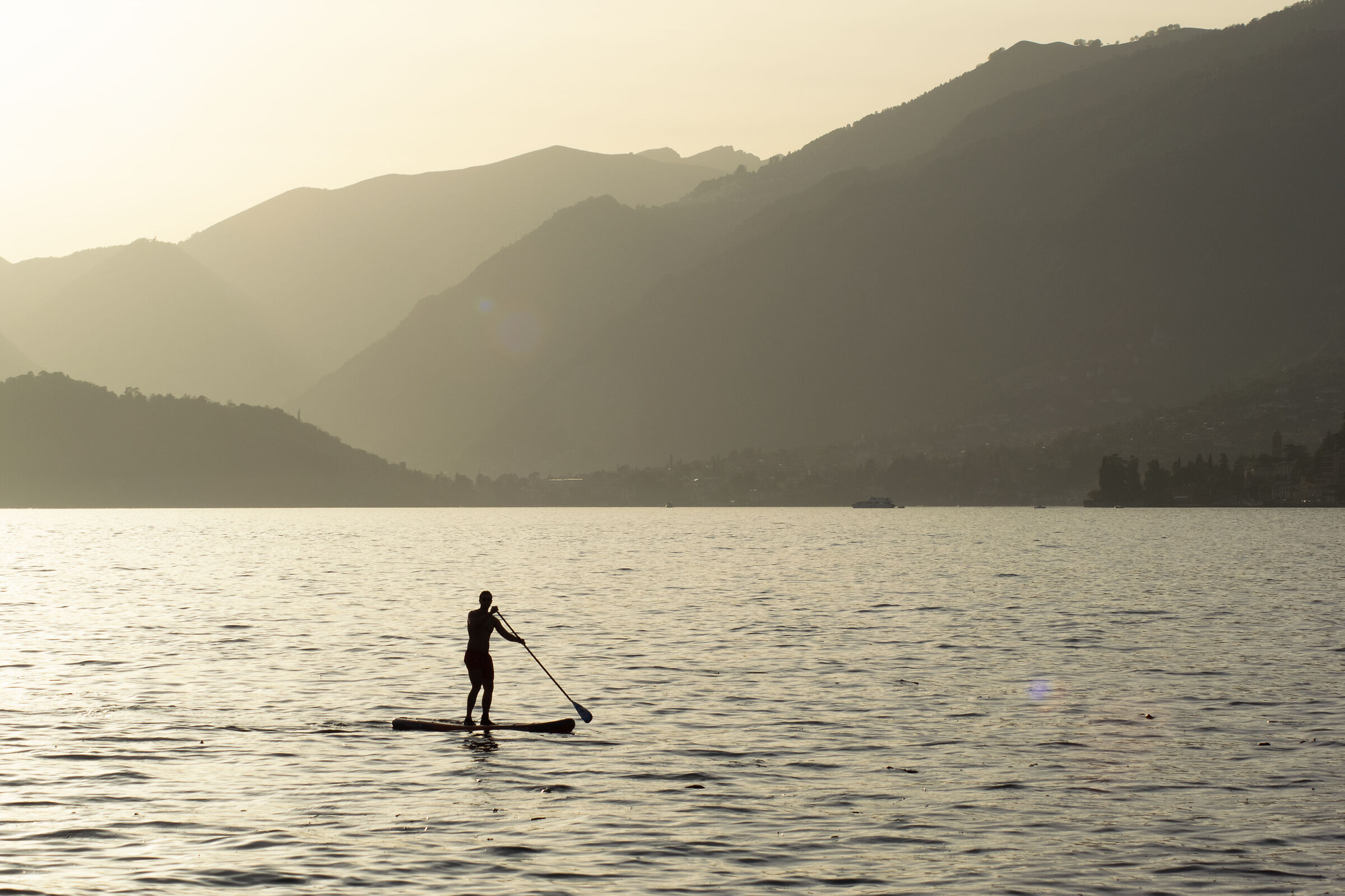 A bit of Sup at the lake