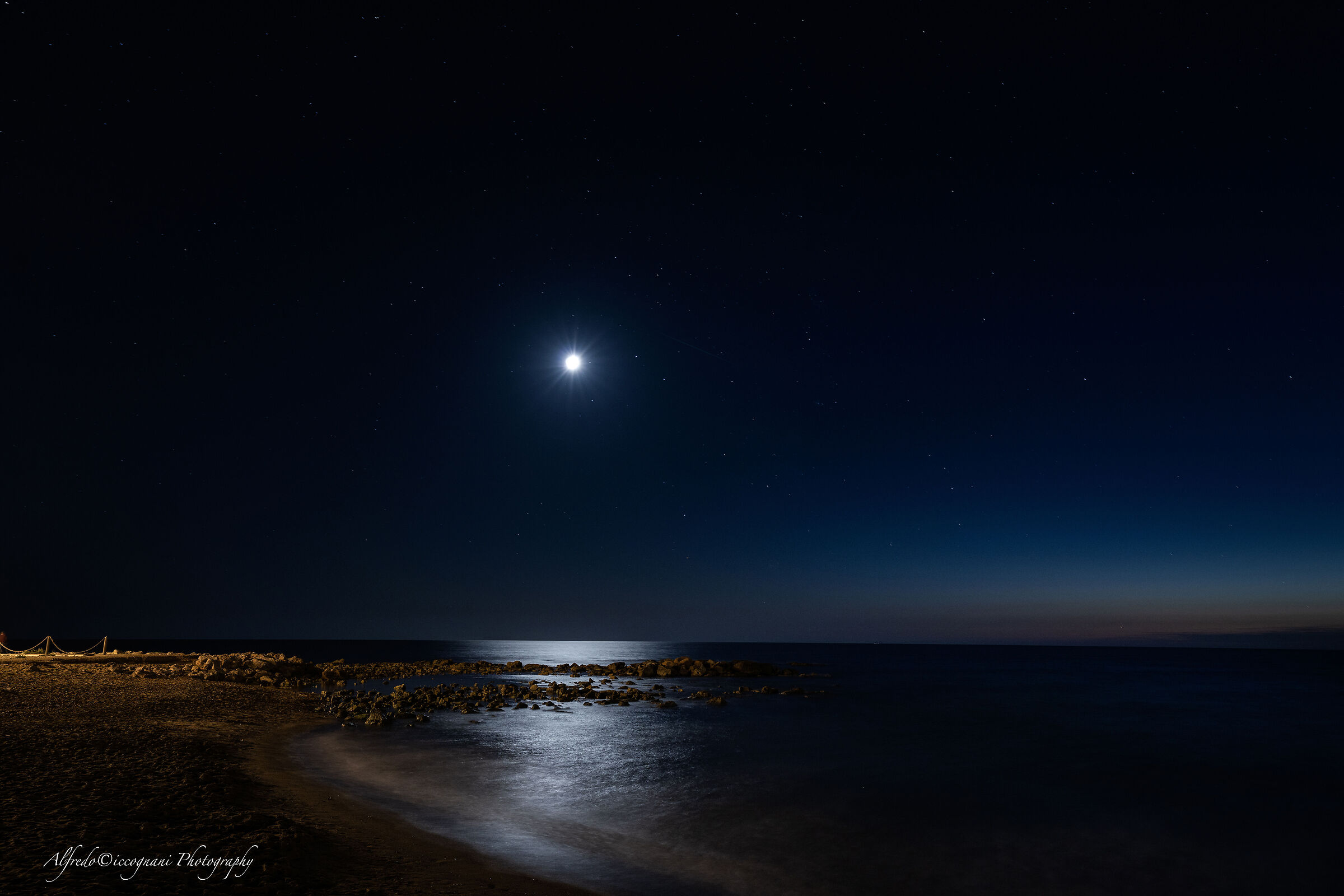 Notte sulla spiaggia