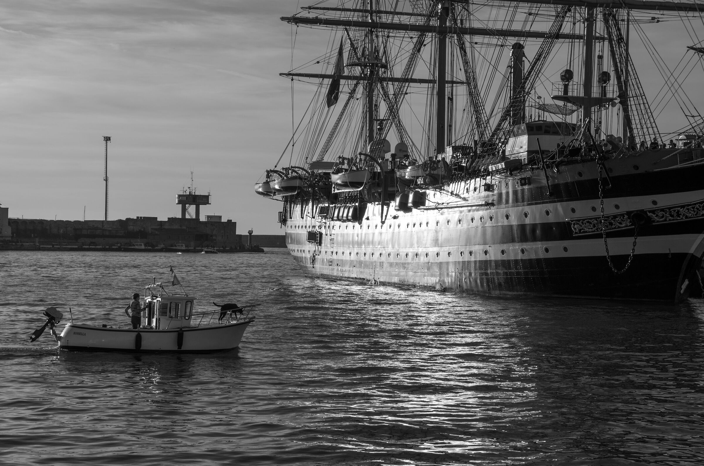 An afternoon next to the Vespucci