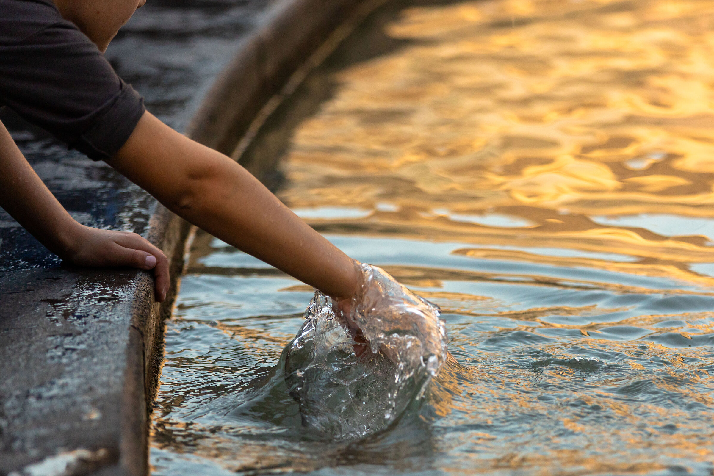 Playing with water