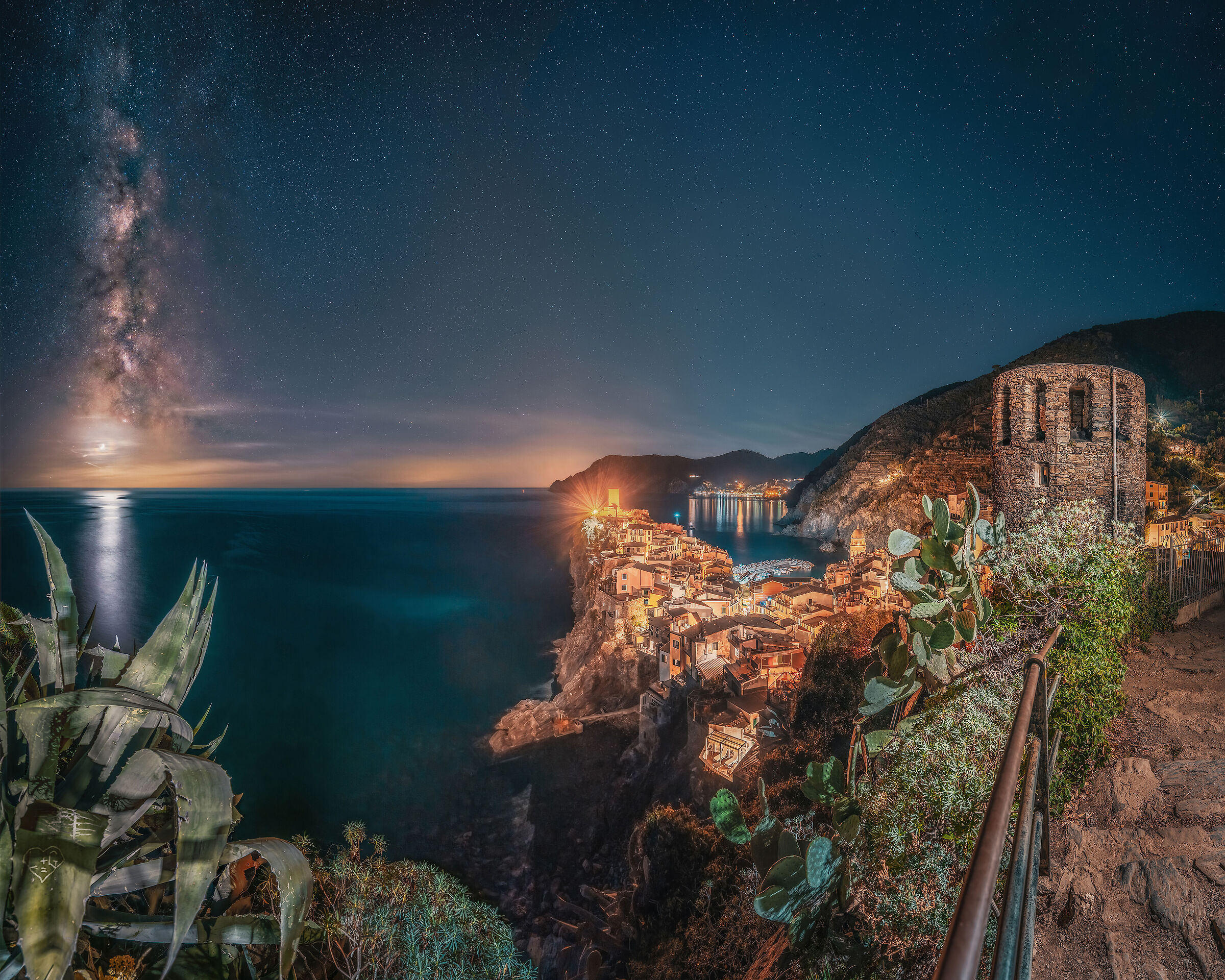 Notte Stellata su Vernazza