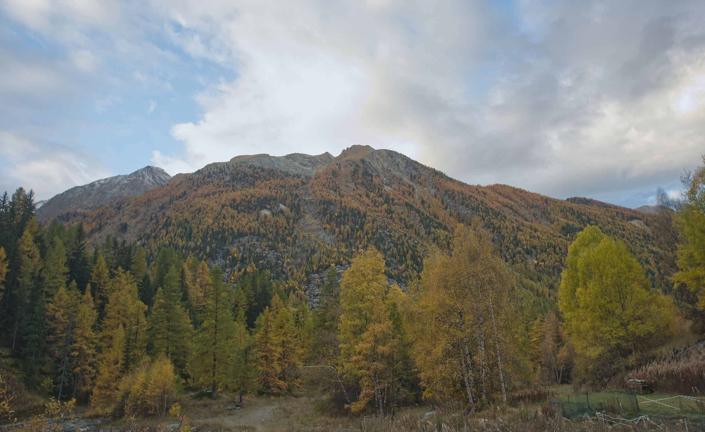 autumn in Val d'Aosta October 2021