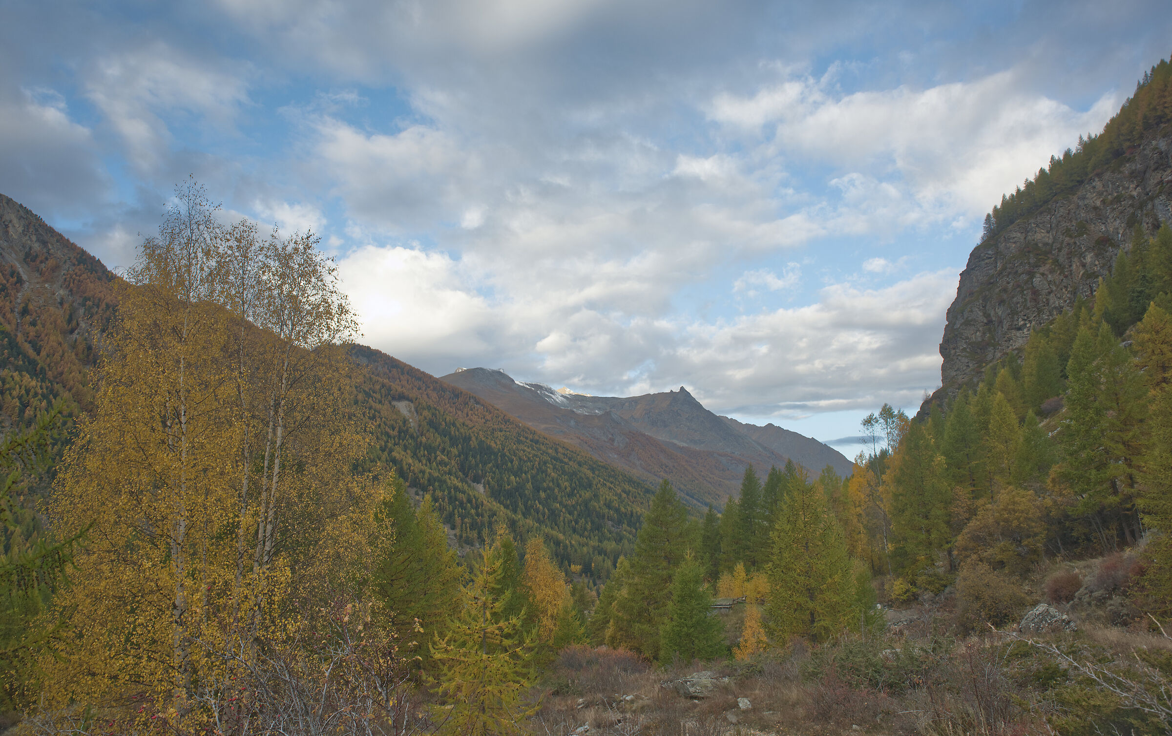 autumn in Val d'Aosta October 2021