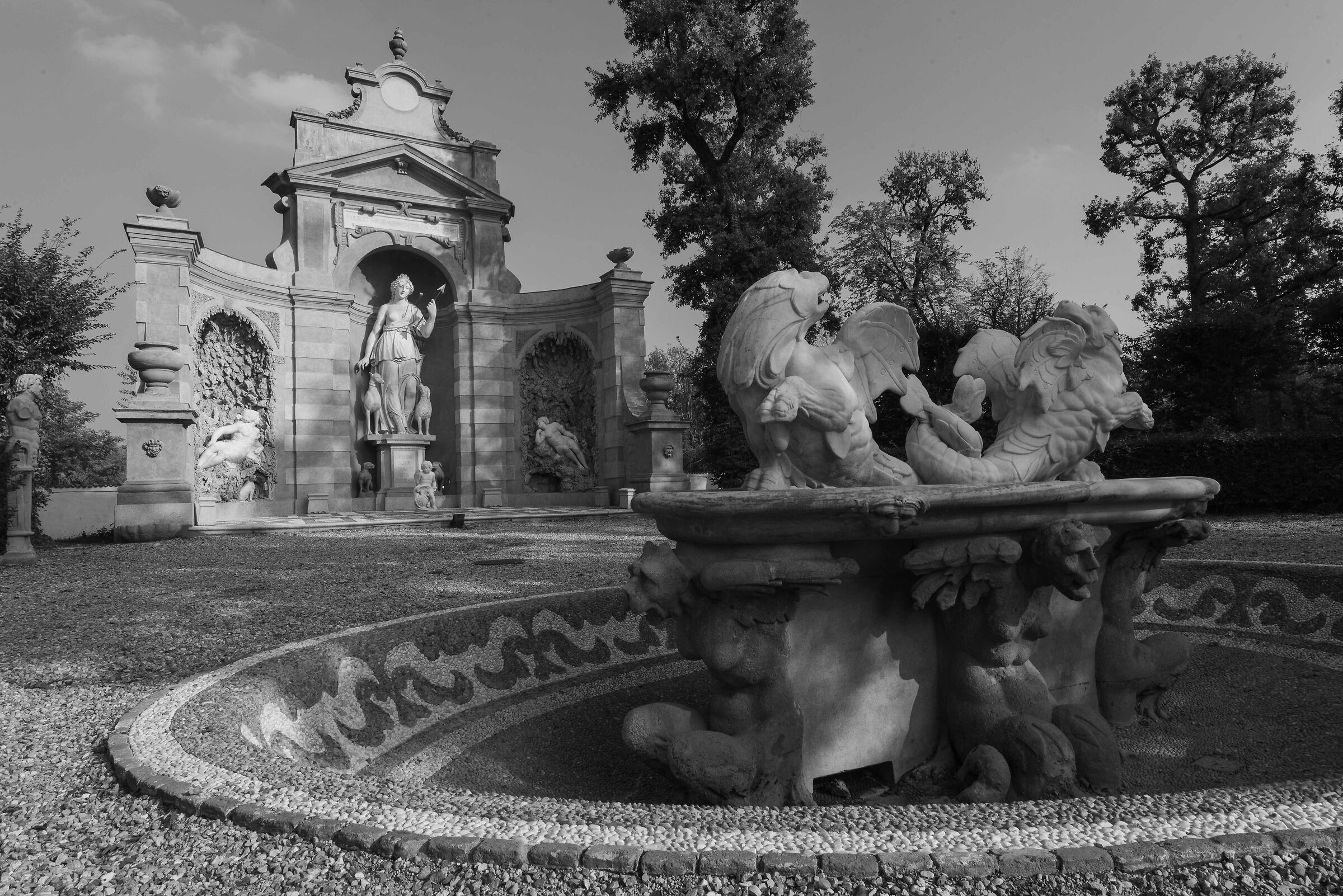 Fontana di Diana, villa Arconati Castellazzo di Bollate