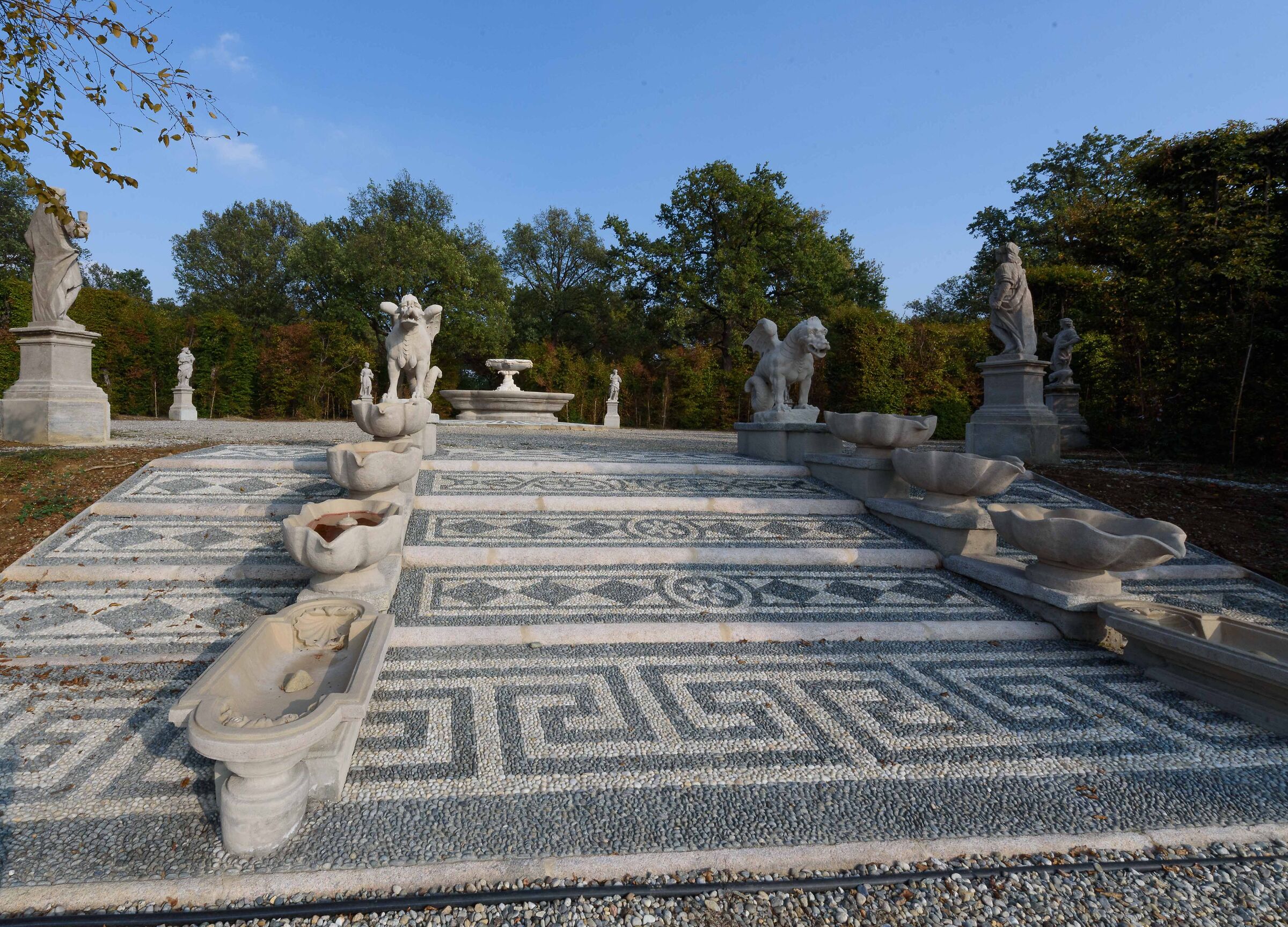 Scalinata Diana, Villa Arconati Castellazzo di Bollate