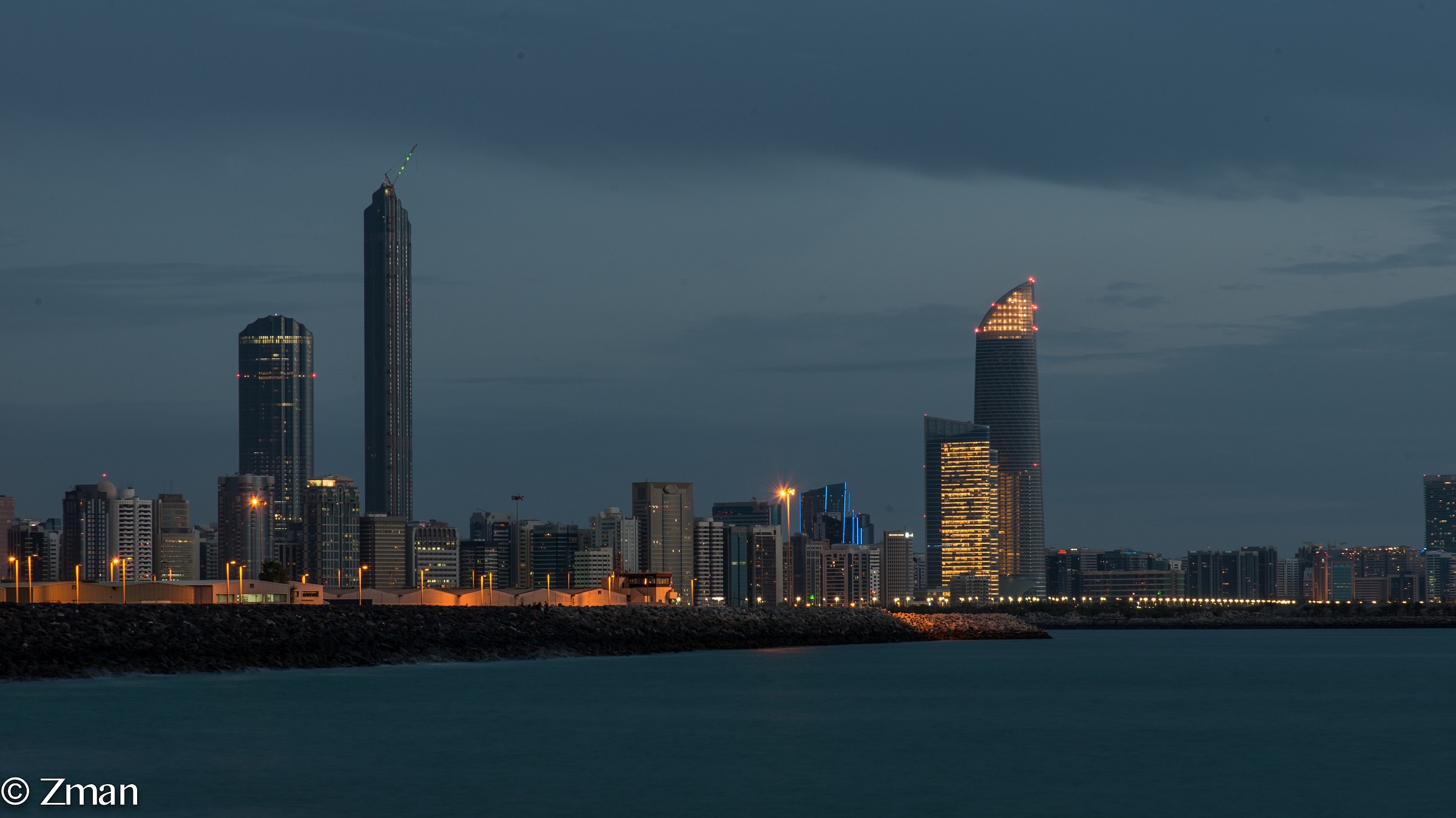 Abu Dhabi Corniche Buildings