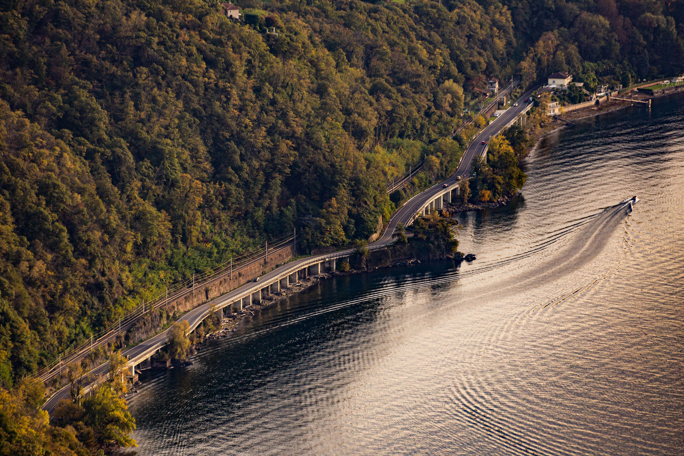 ss394 lungolago Maccagno Luino