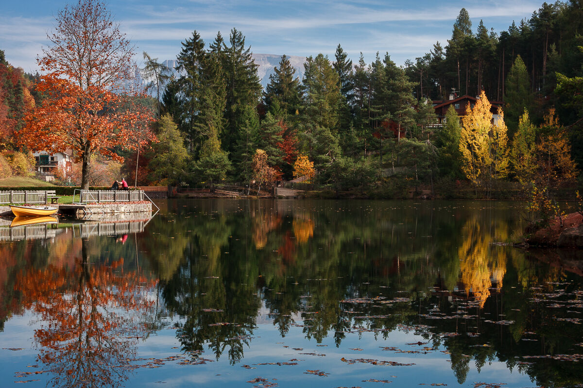 October on the lake ...
