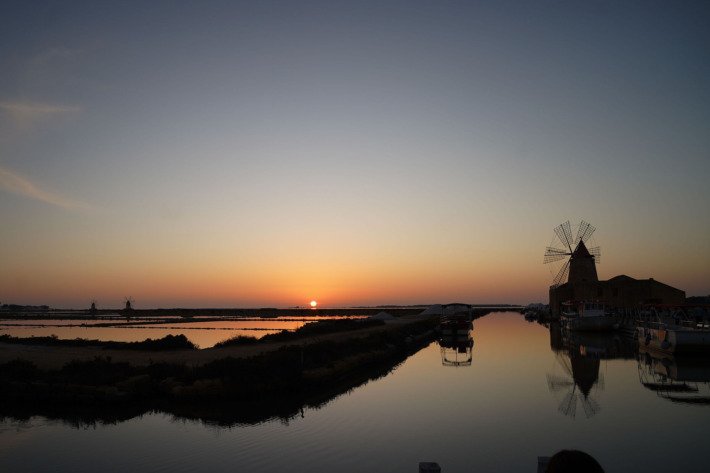 Tramonto sulle Saline...