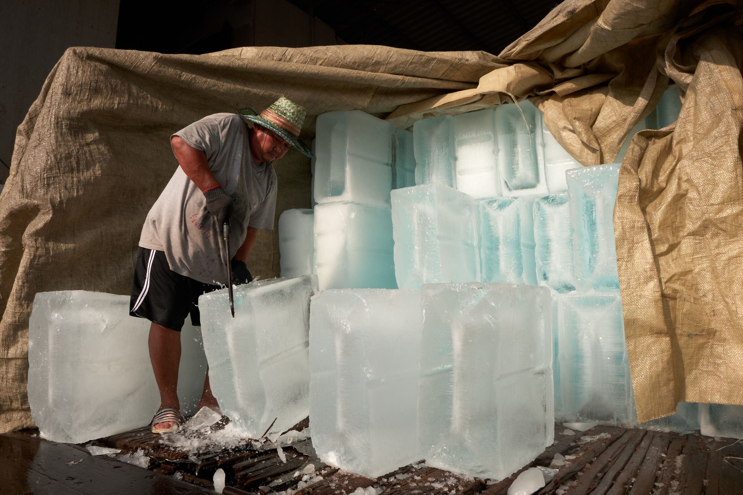 The ice man