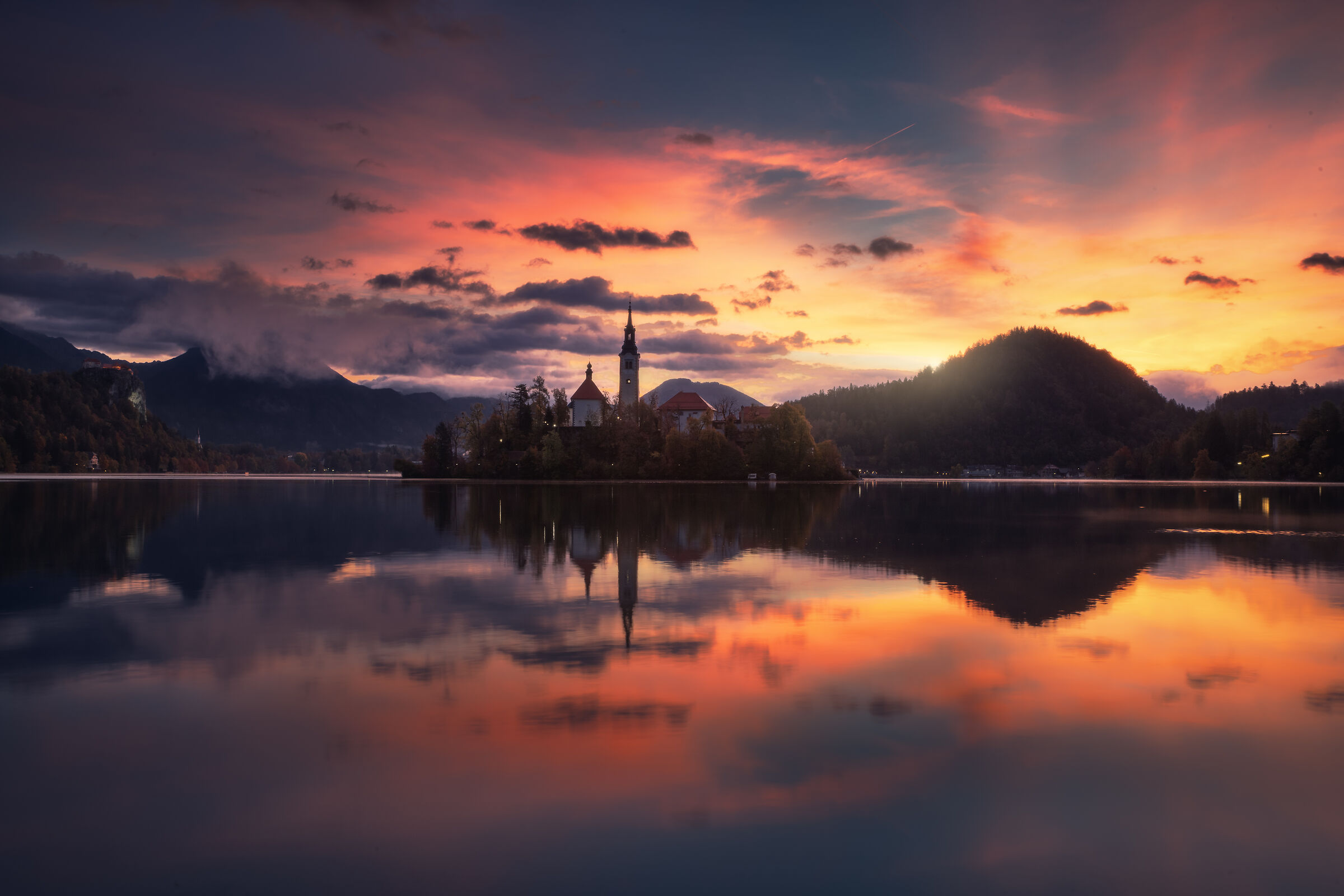 Lake Bled sunrise