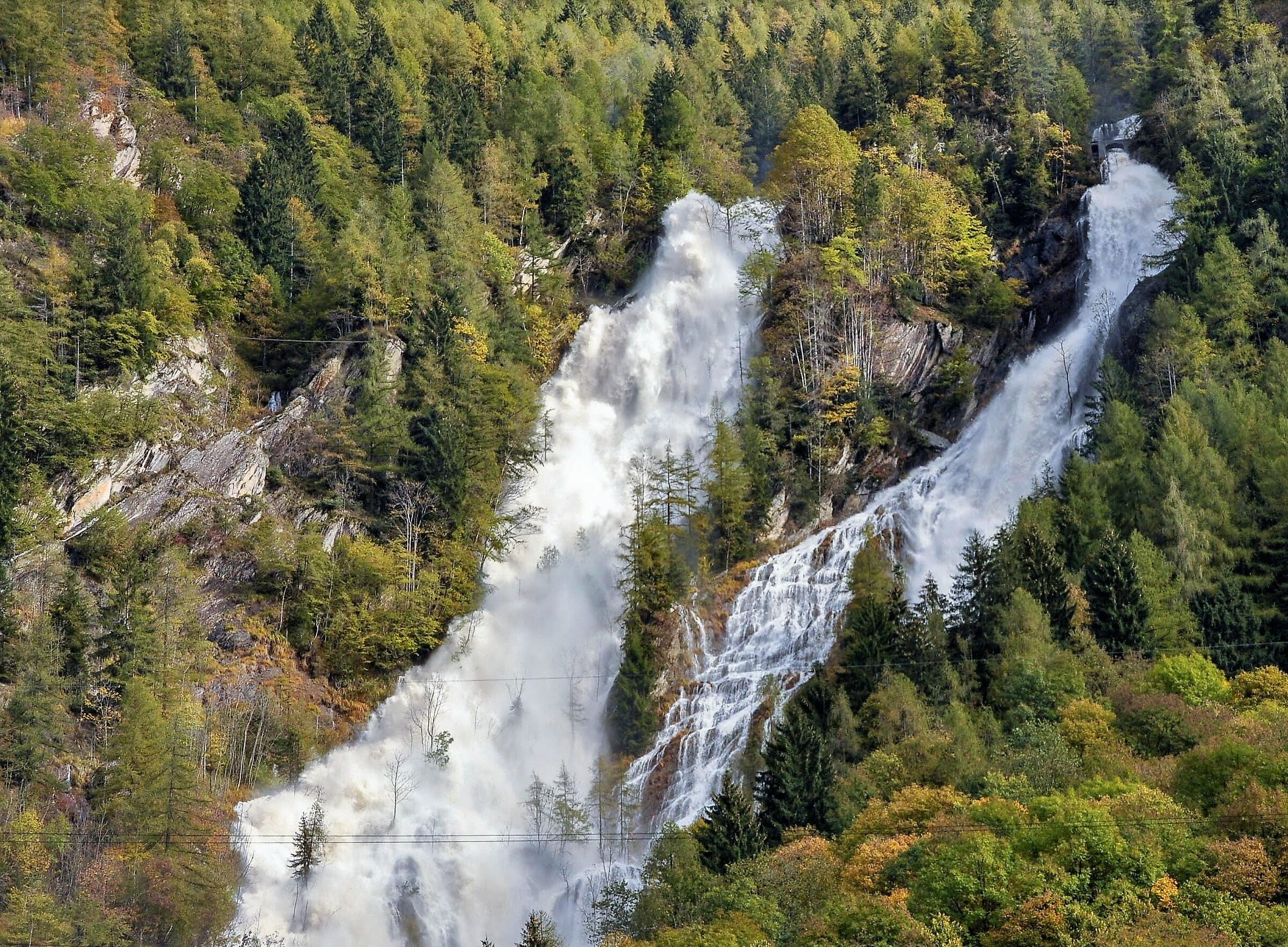Borleggia waterfall release tests