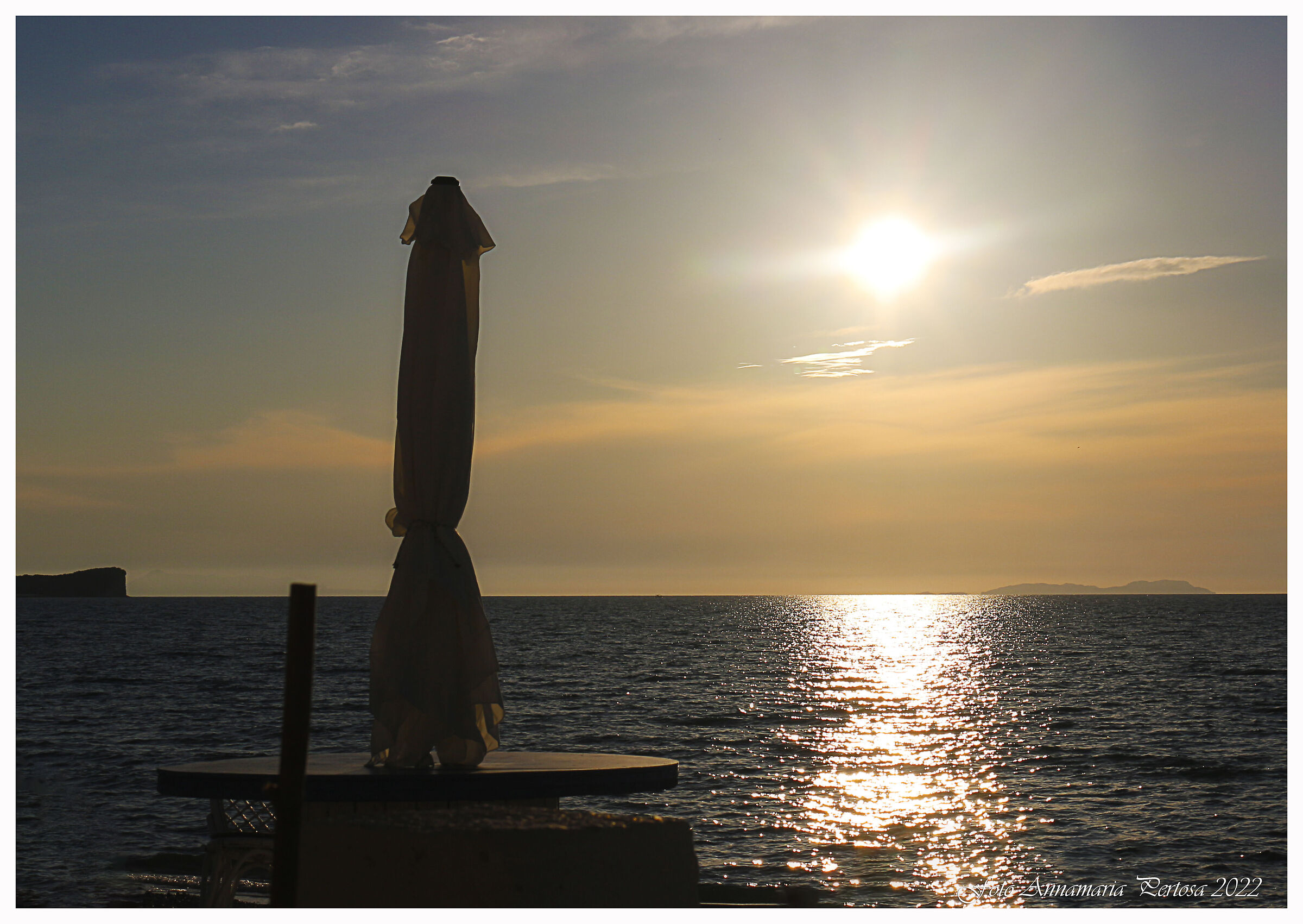 Nostalgia di un tramonto estivo