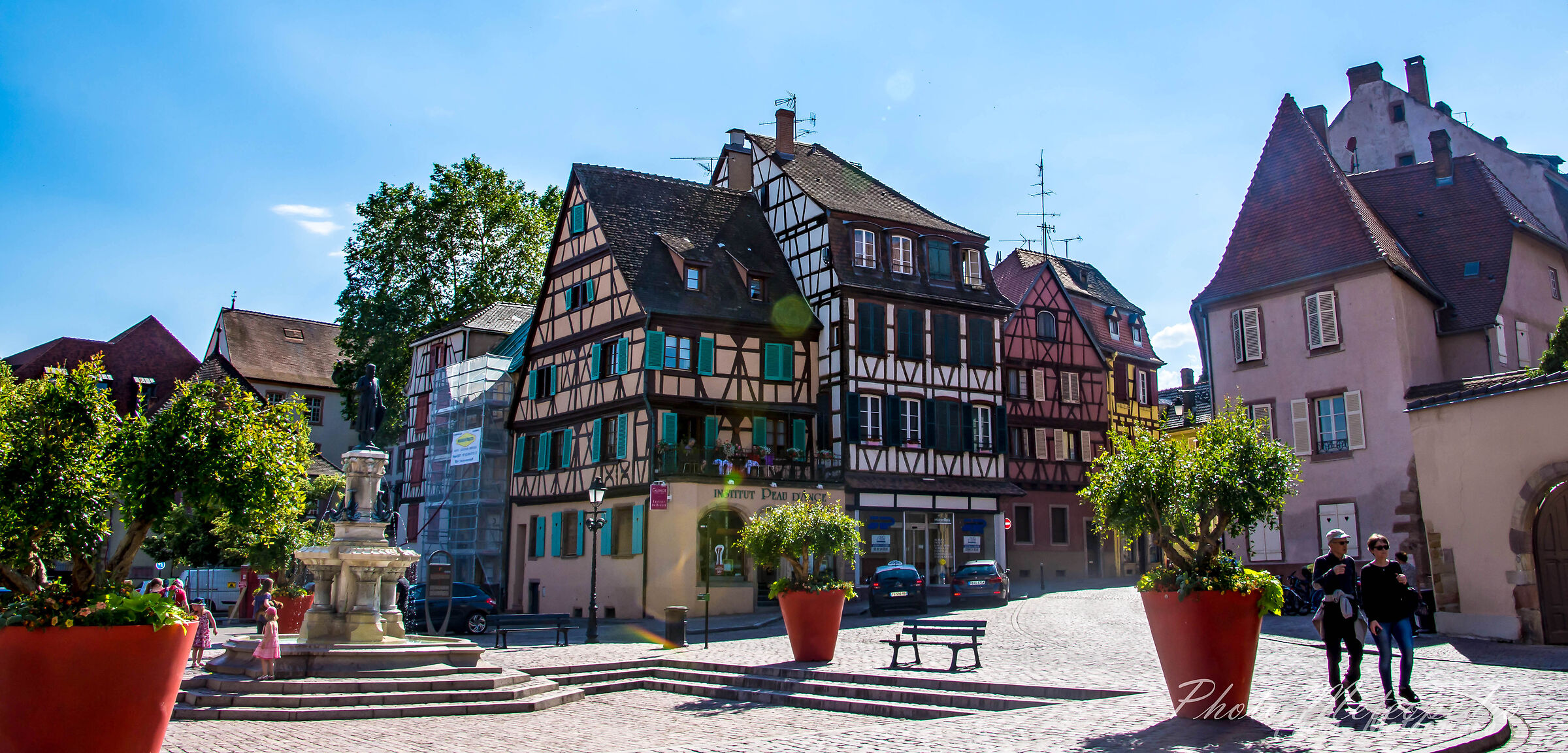 Typical houses in Colmar (Alsace)