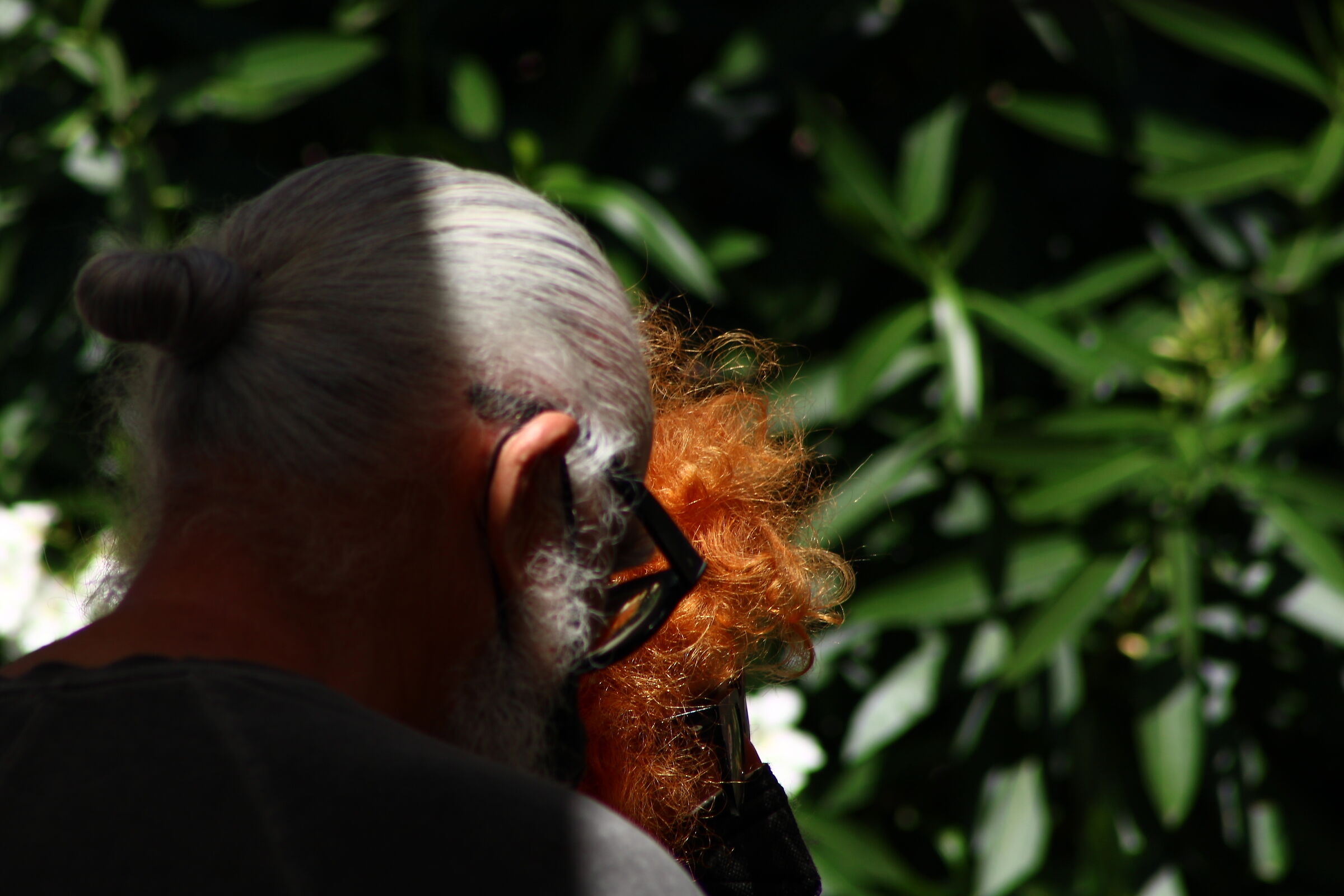 Particolare di arancione, generalmente chiamato "rosso&...
